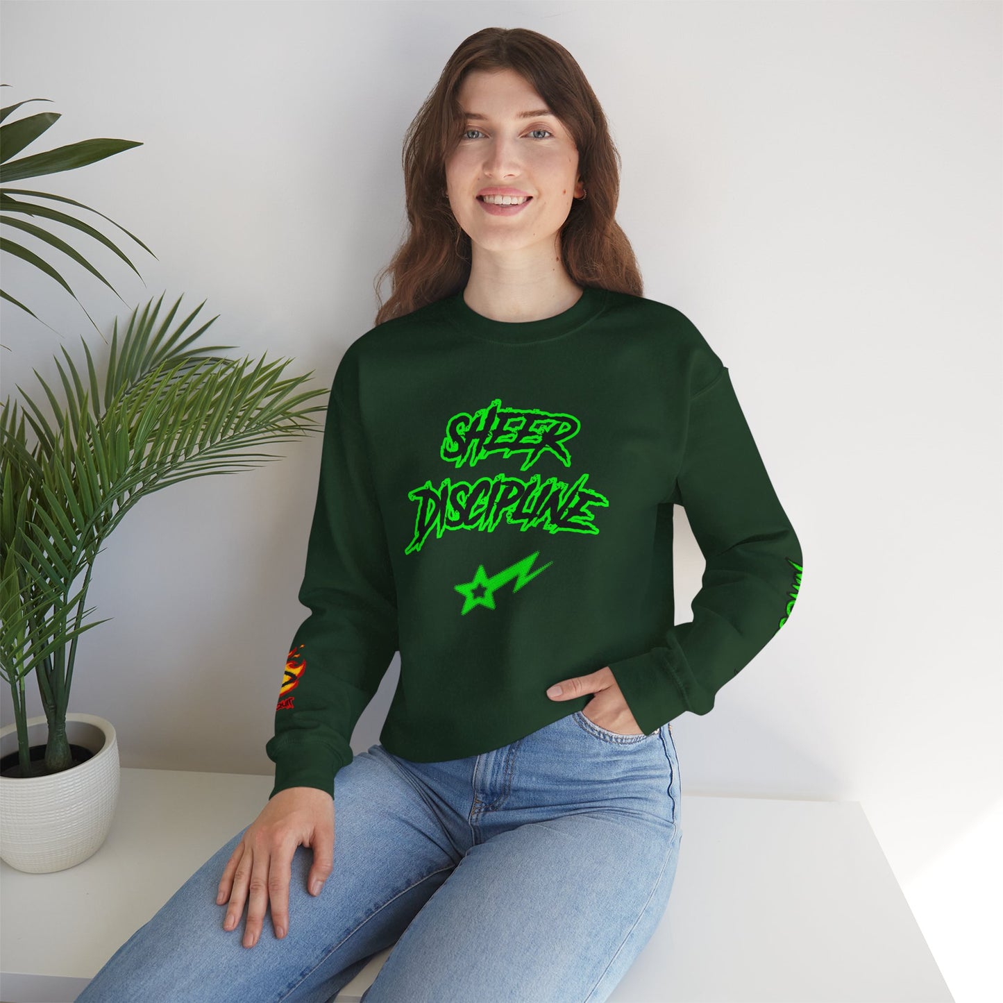Sweatshirt / Green Banging