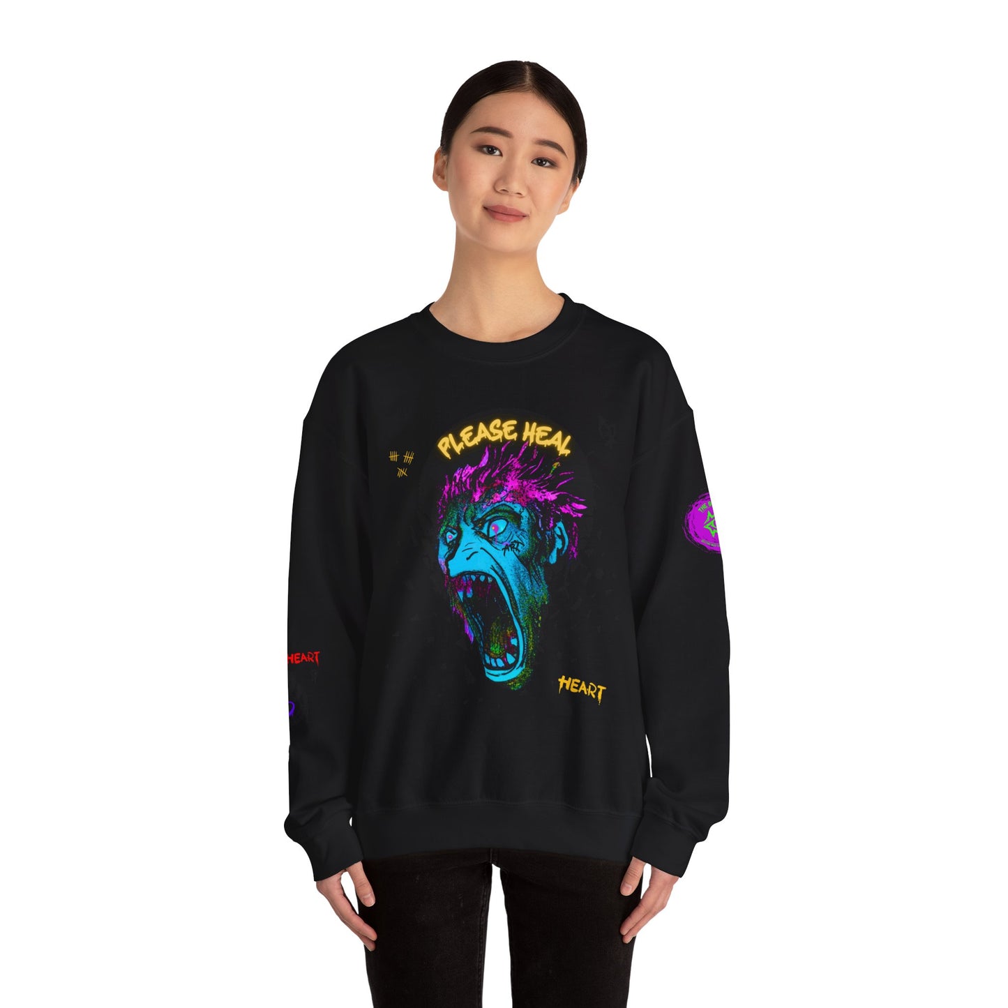 Crewneck Sweatshirt / Please Heal