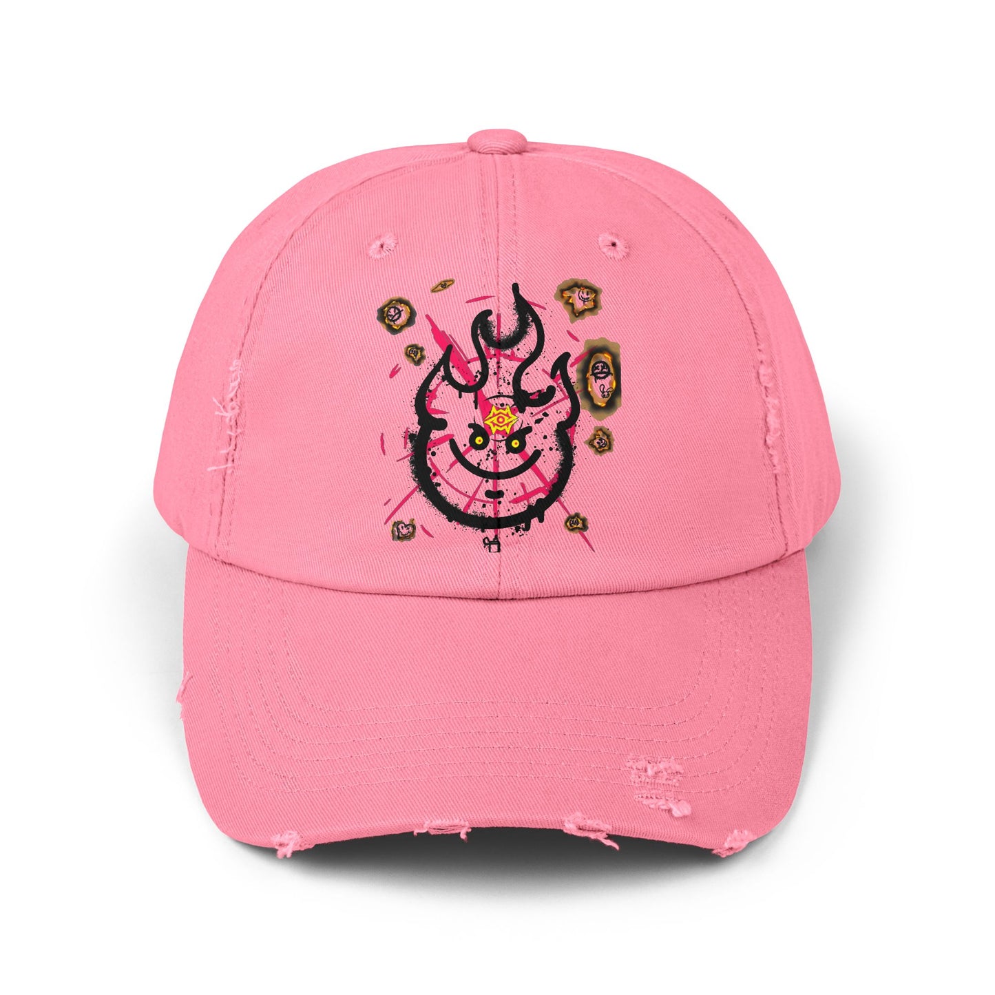 Distressed Cap-Inner Flames
