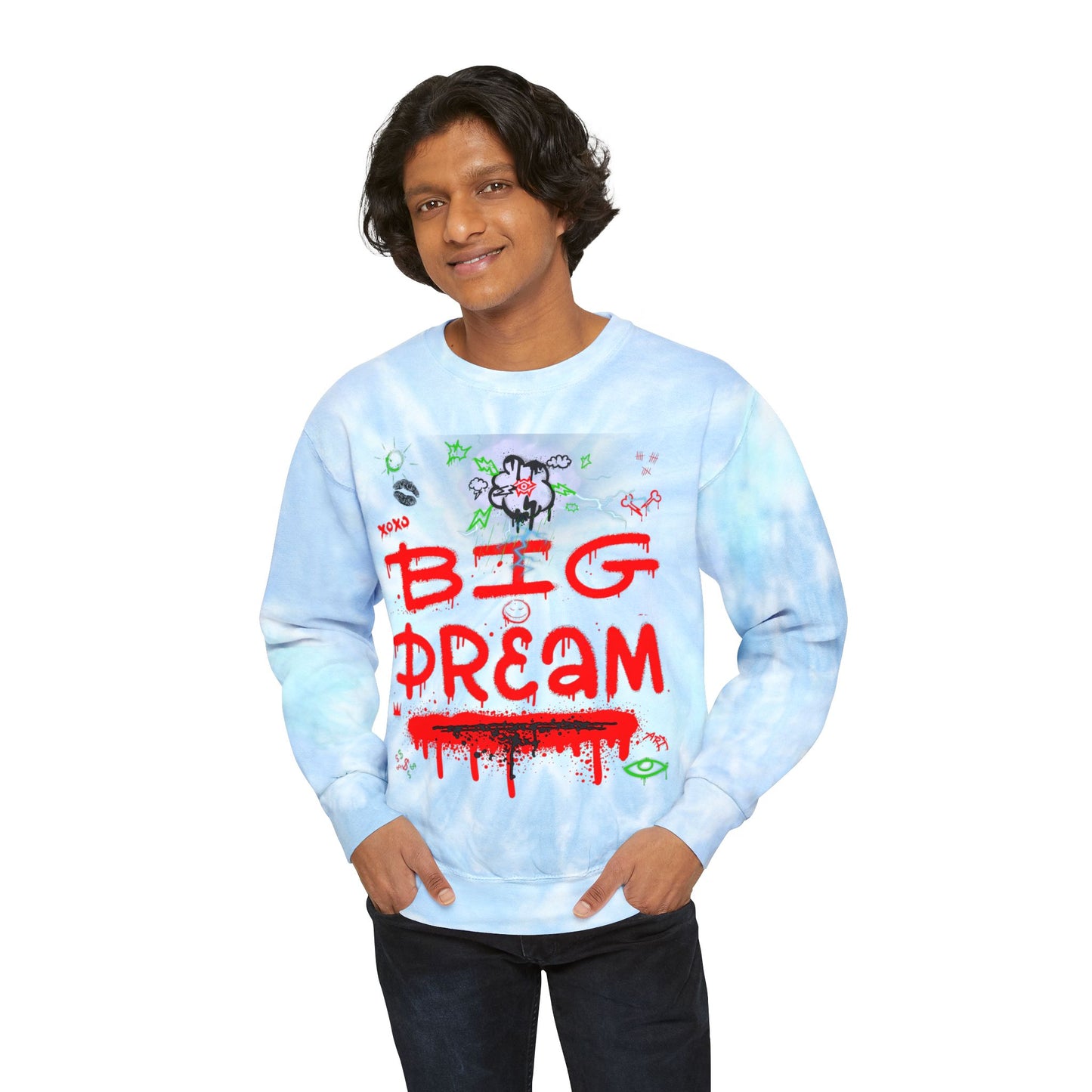 Unisex Tie-Dye Sweatshirt