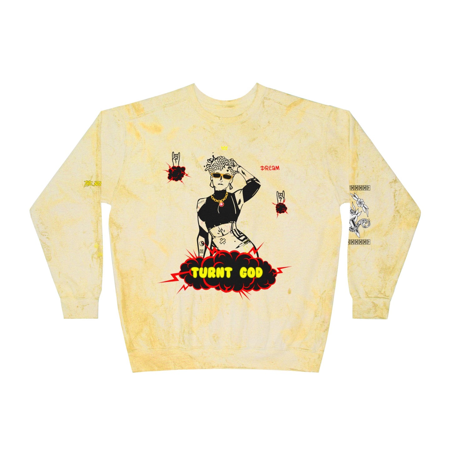 Color Blast Sweatshirt / Turnt God