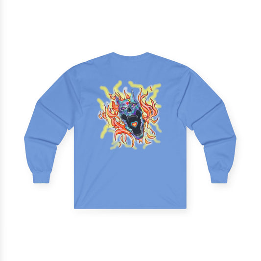 Long Sleeve Tee / Love Skull