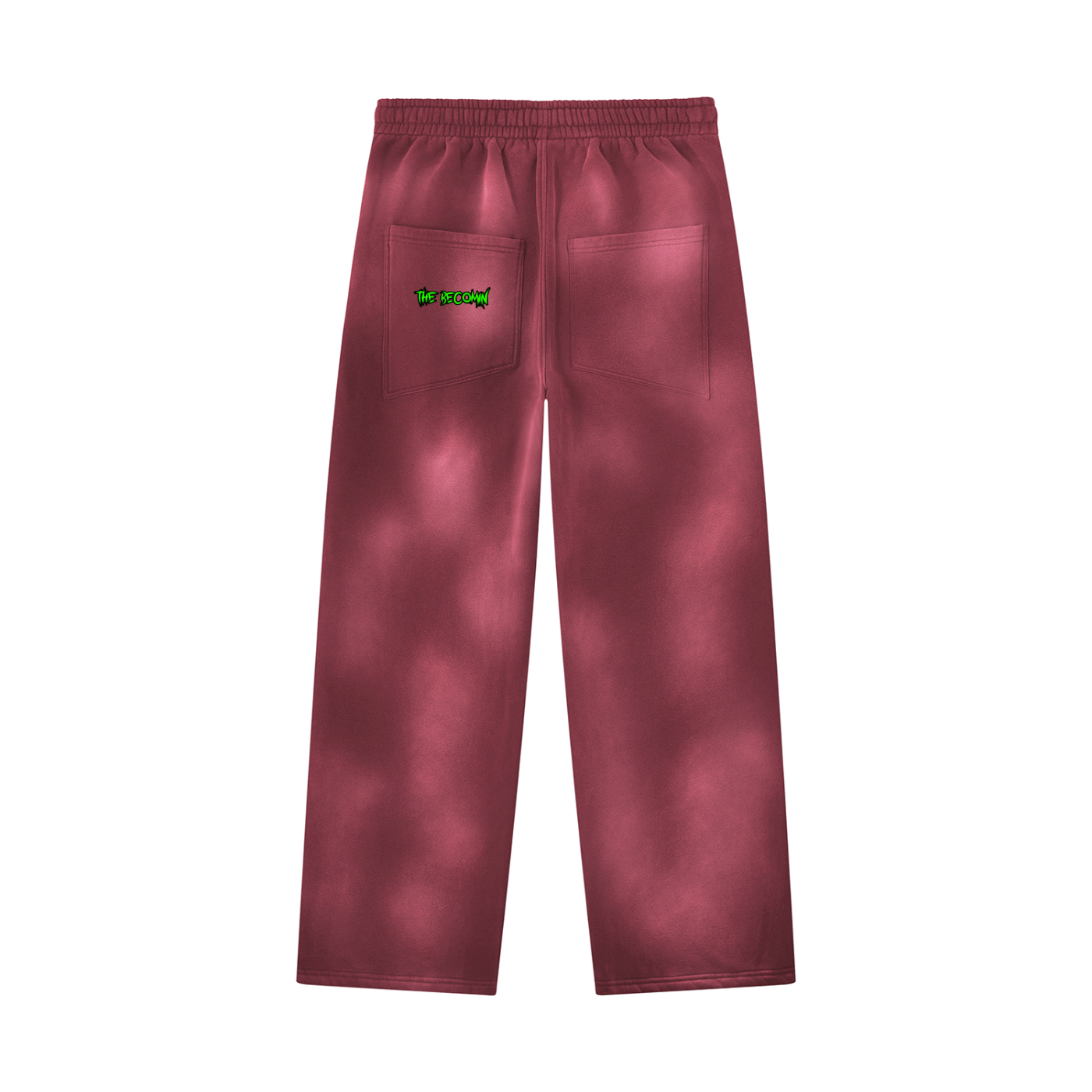 Unisex Sunfade Wide Leg Fleece Sweatpants