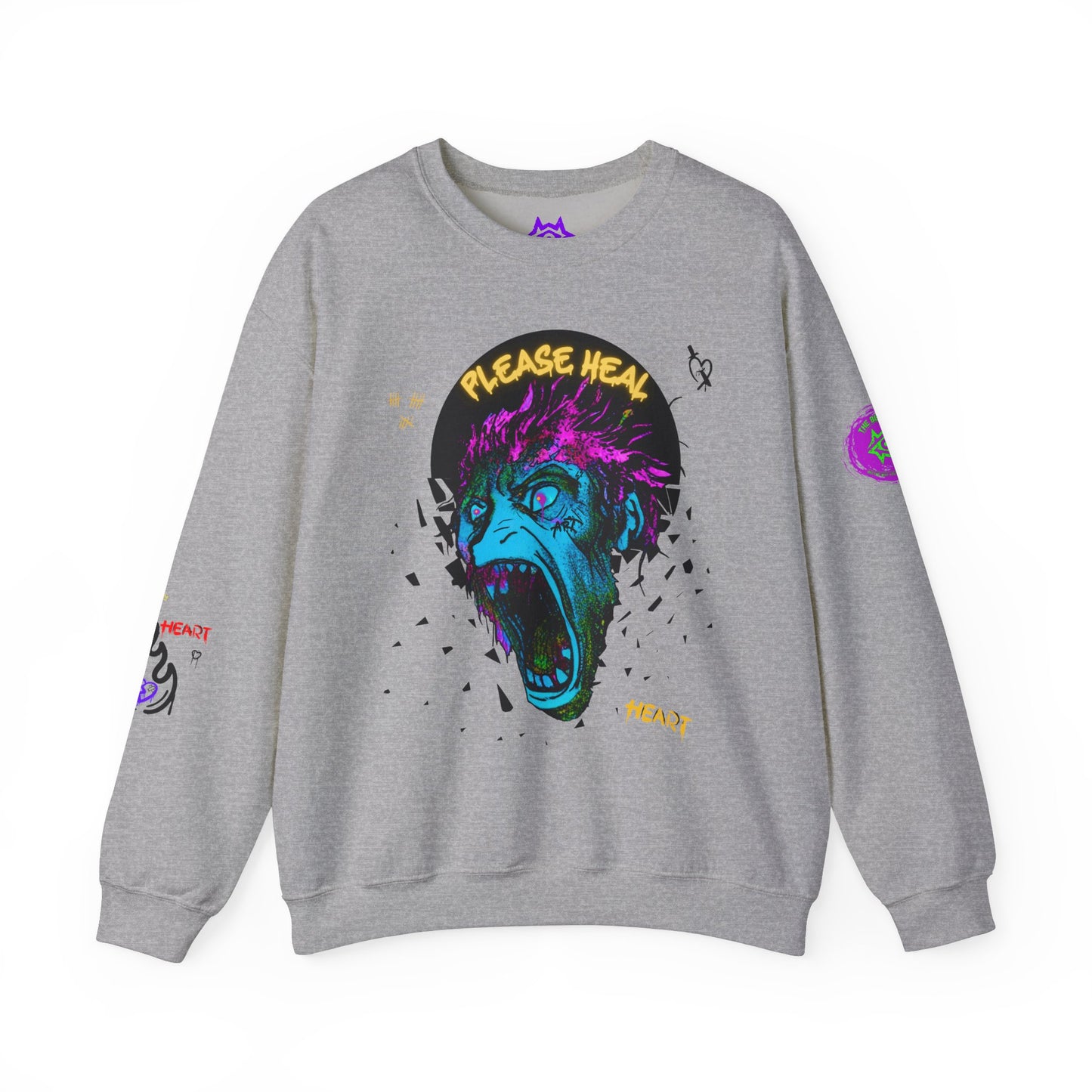 Crewneck Sweatshirt / Please Heal