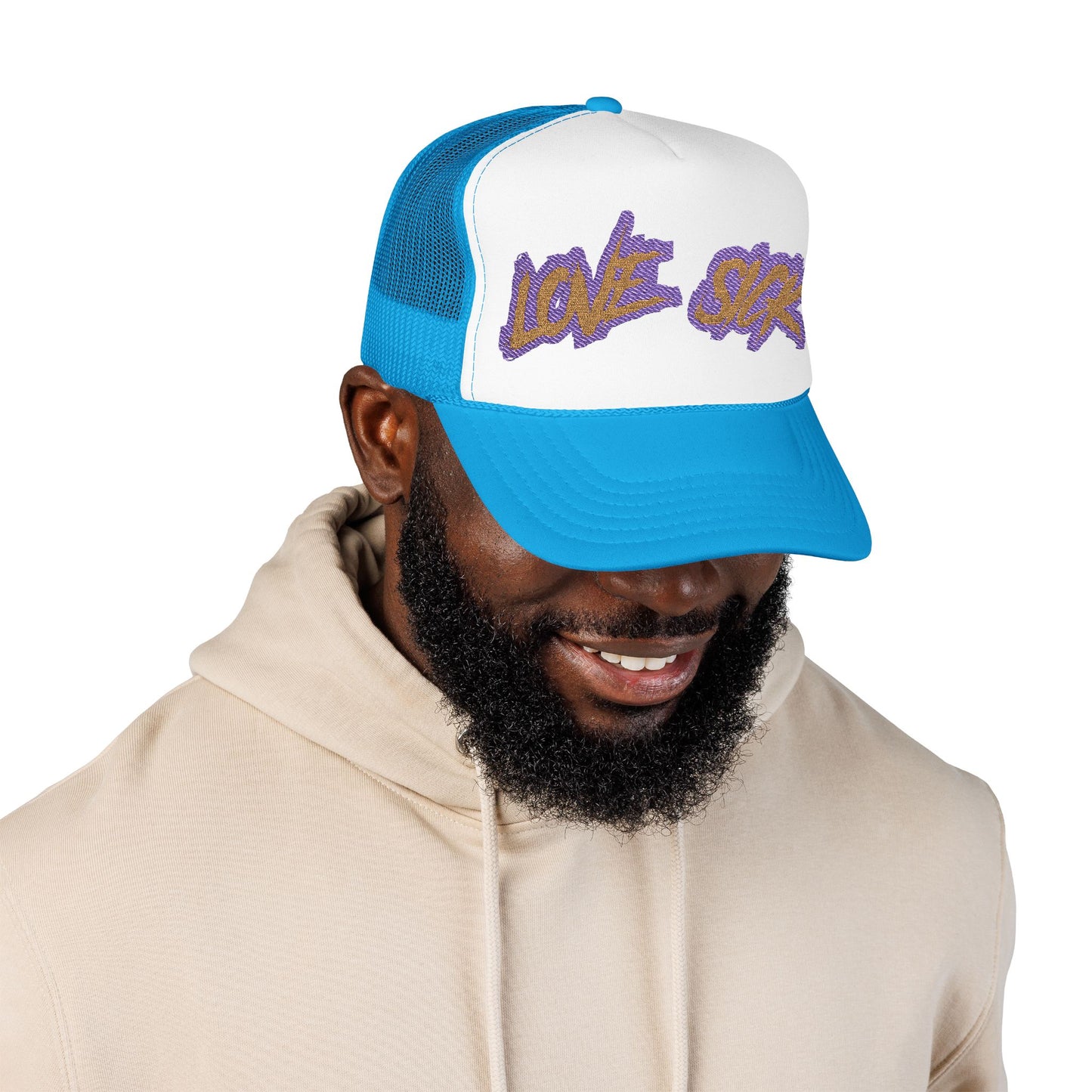Vibrant Love & Sunk Foam Trucker Hat