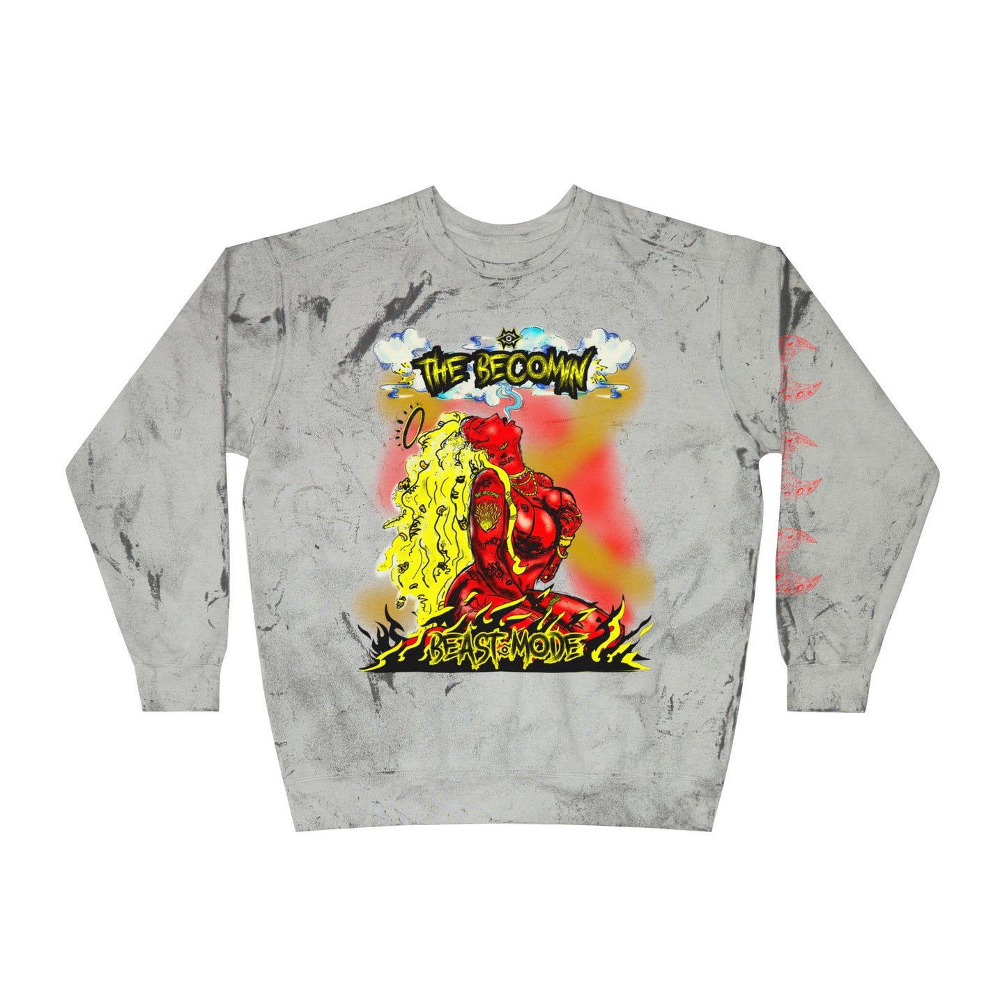 Color Blast Sweatshirt - Beast Mode