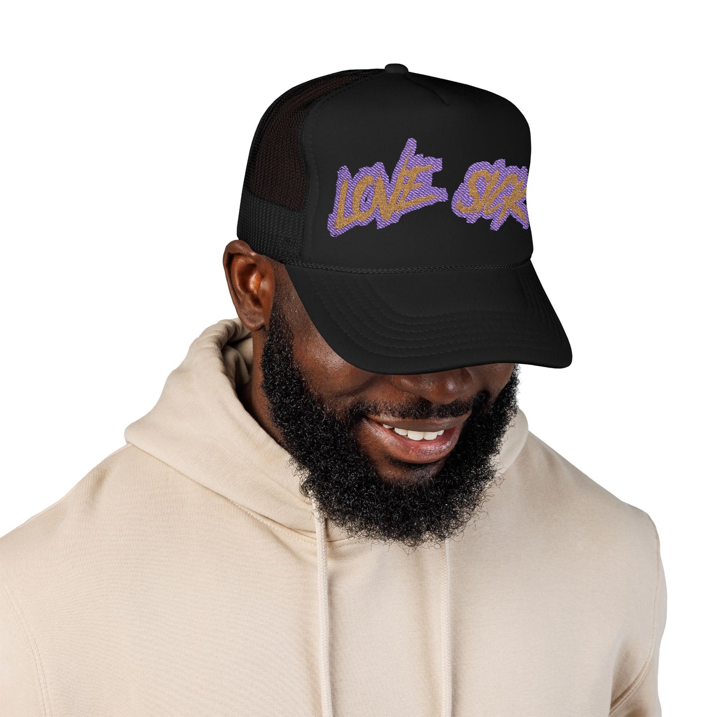 Vibrant Love & Sunk Foam Trucker Hat