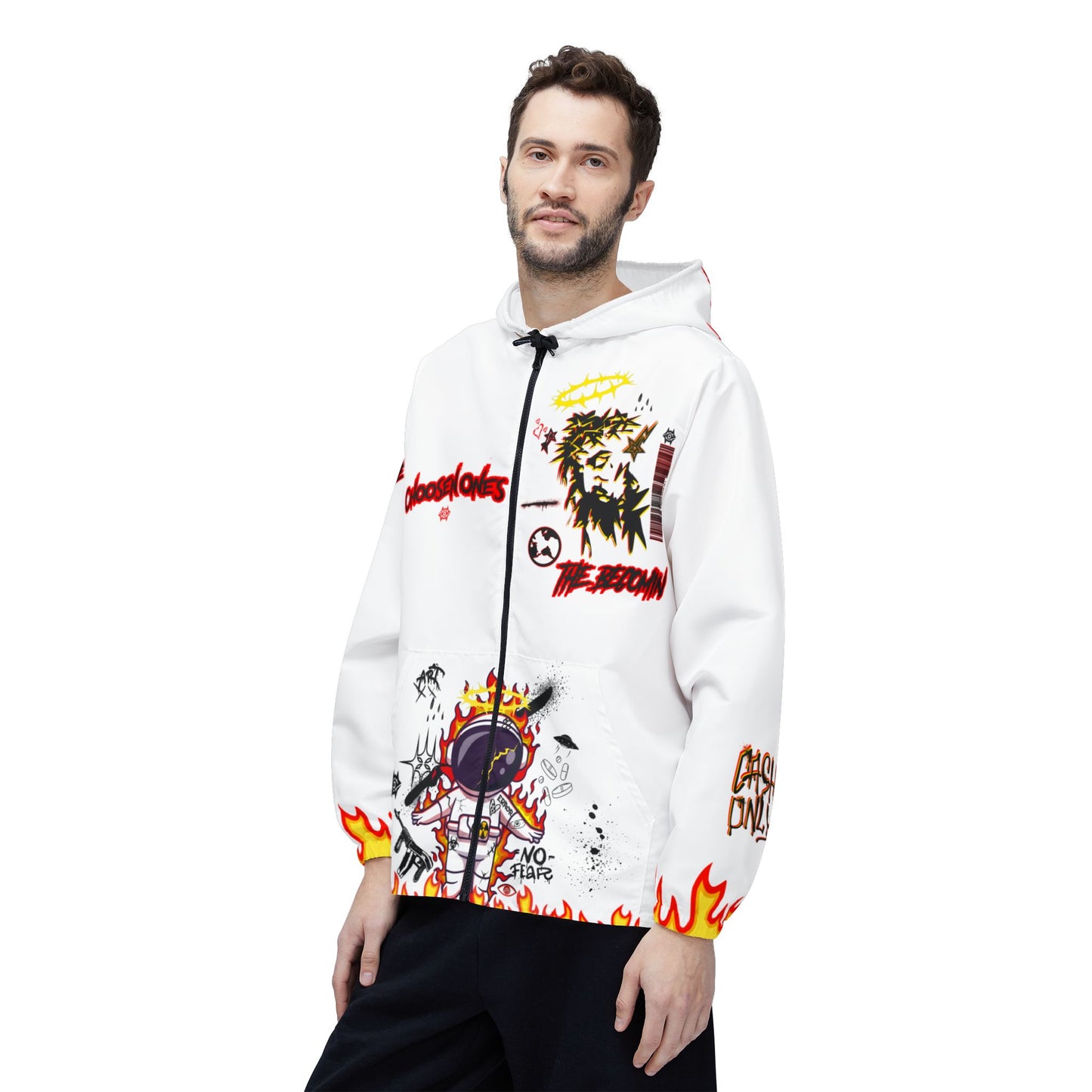 Windbreaker Jacket  / World Drip