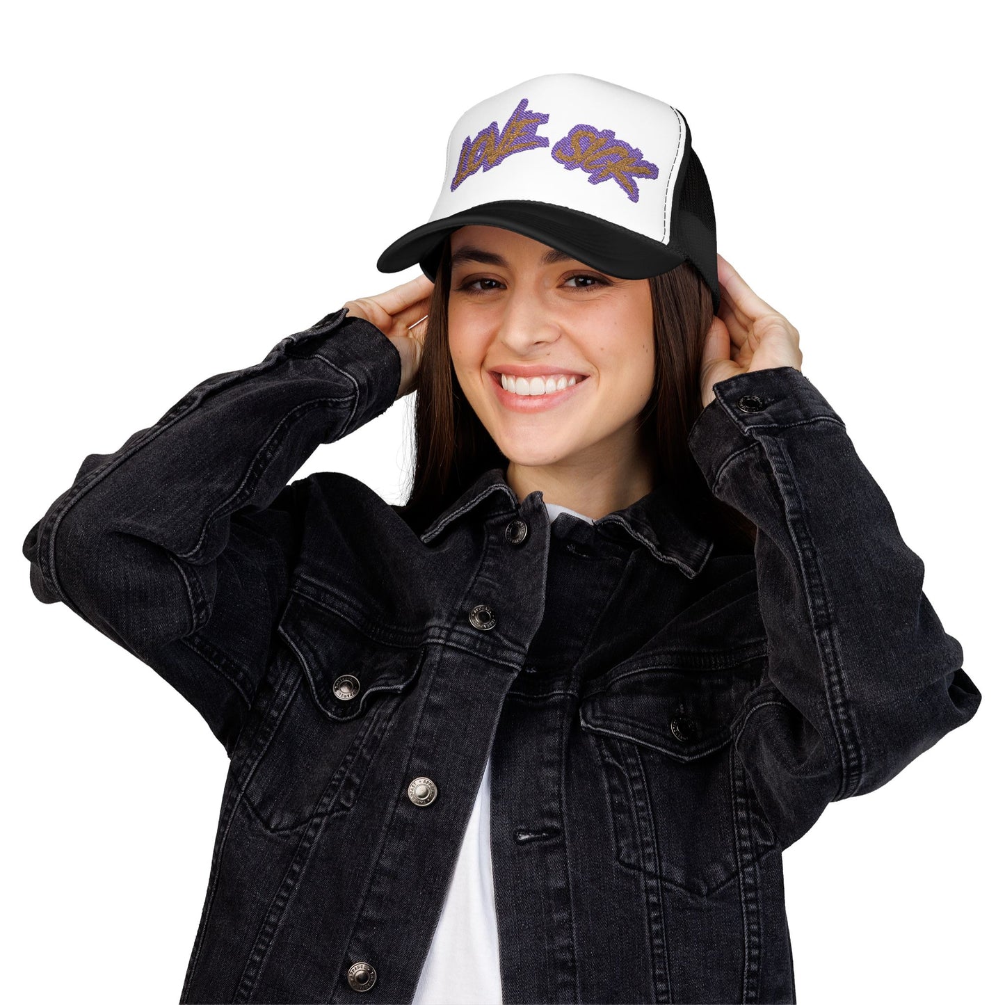 Vibrant Love & Sunk Foam Trucker Hat