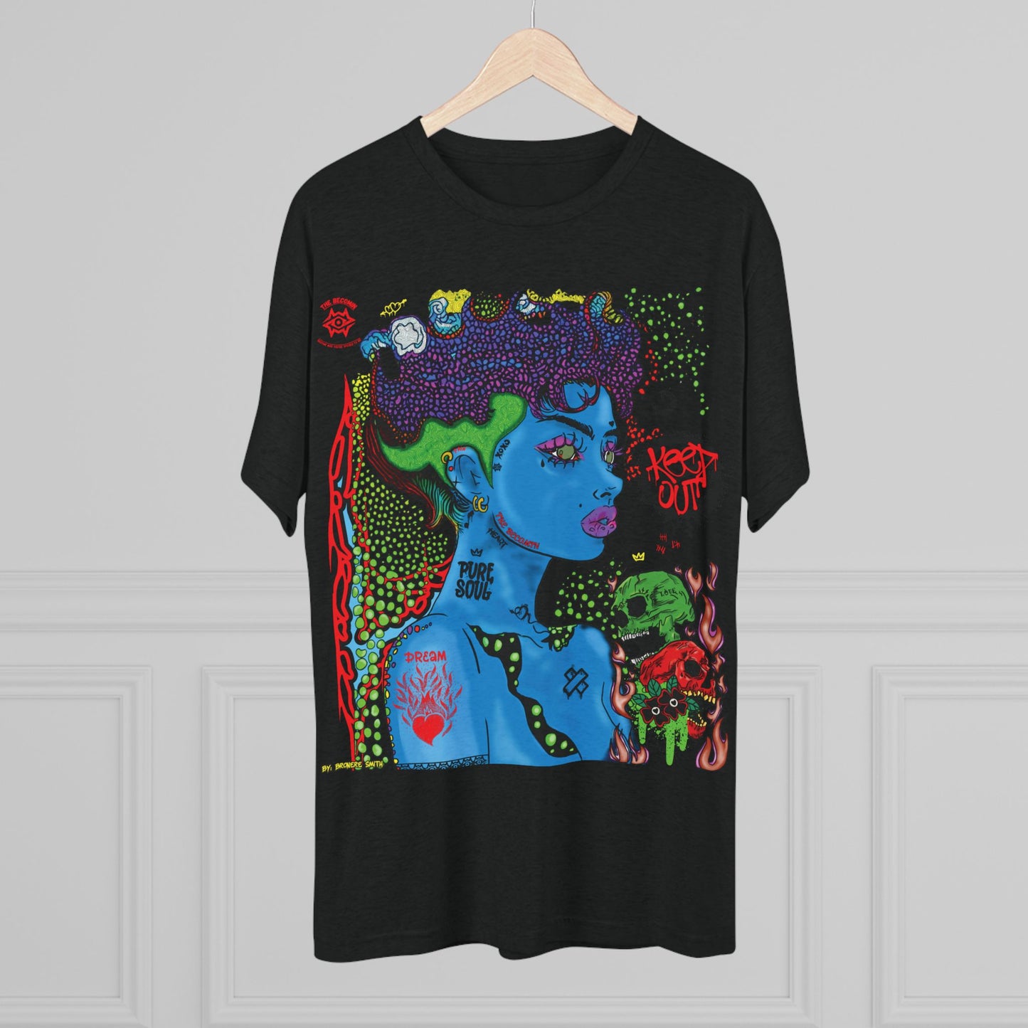 Tri-Blend T-Shirt/ Scorn Queen