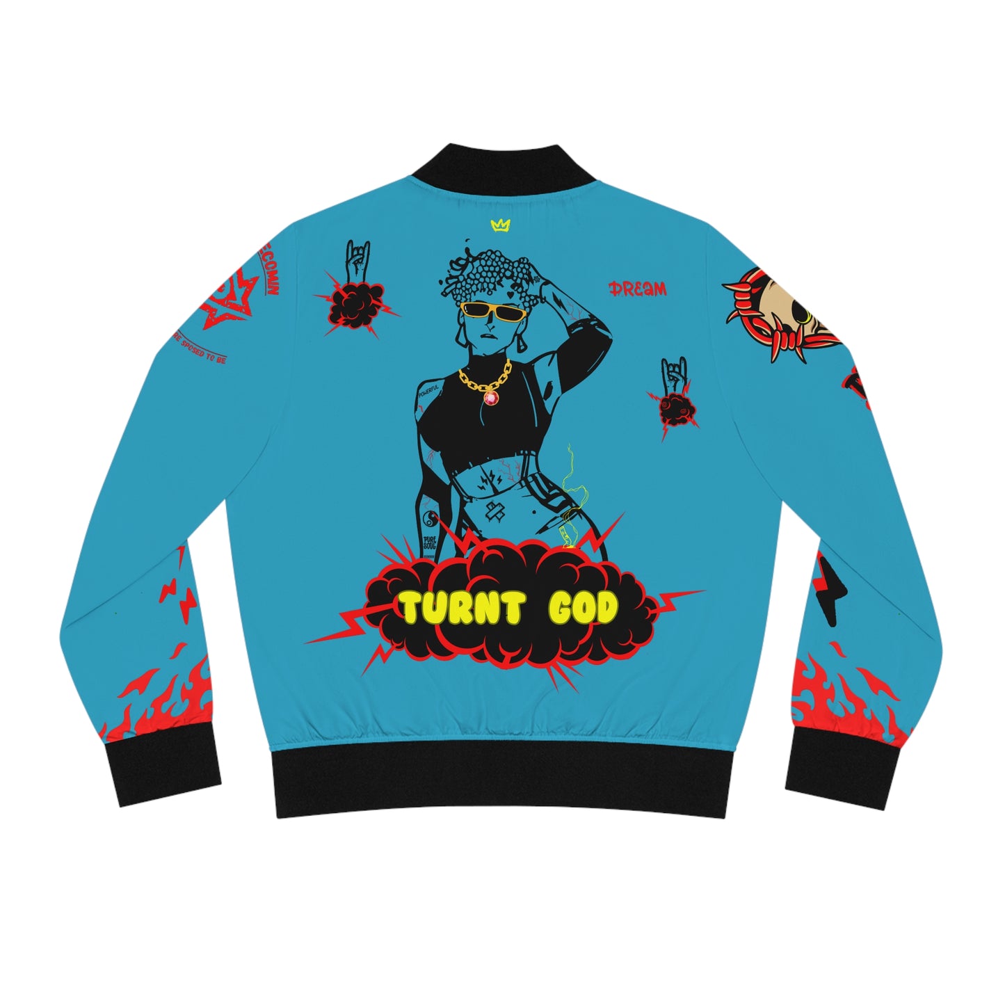 Women's Bomber Jacket / Turnt God