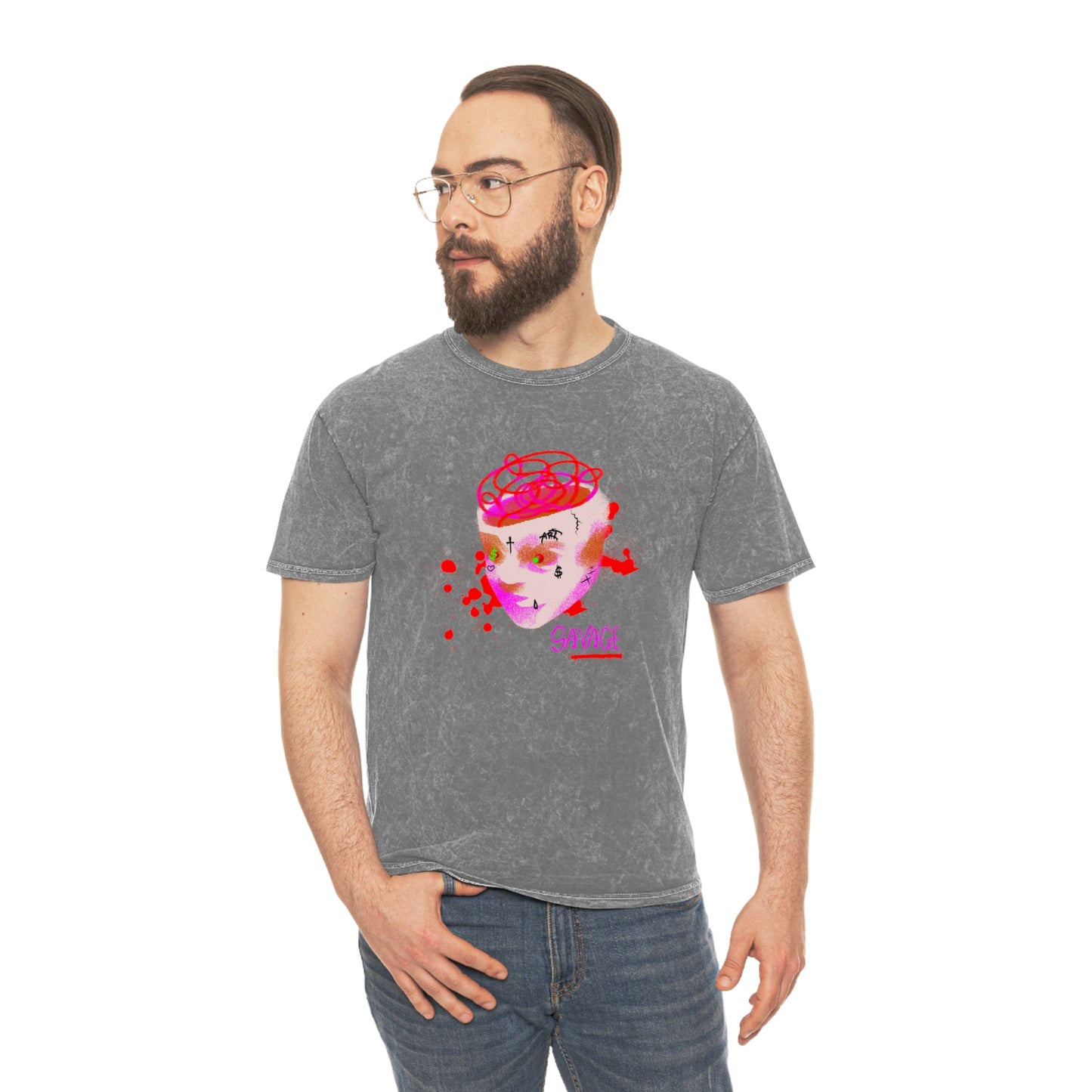 Mineral Wash T‑Shirt — Great Thoughts
