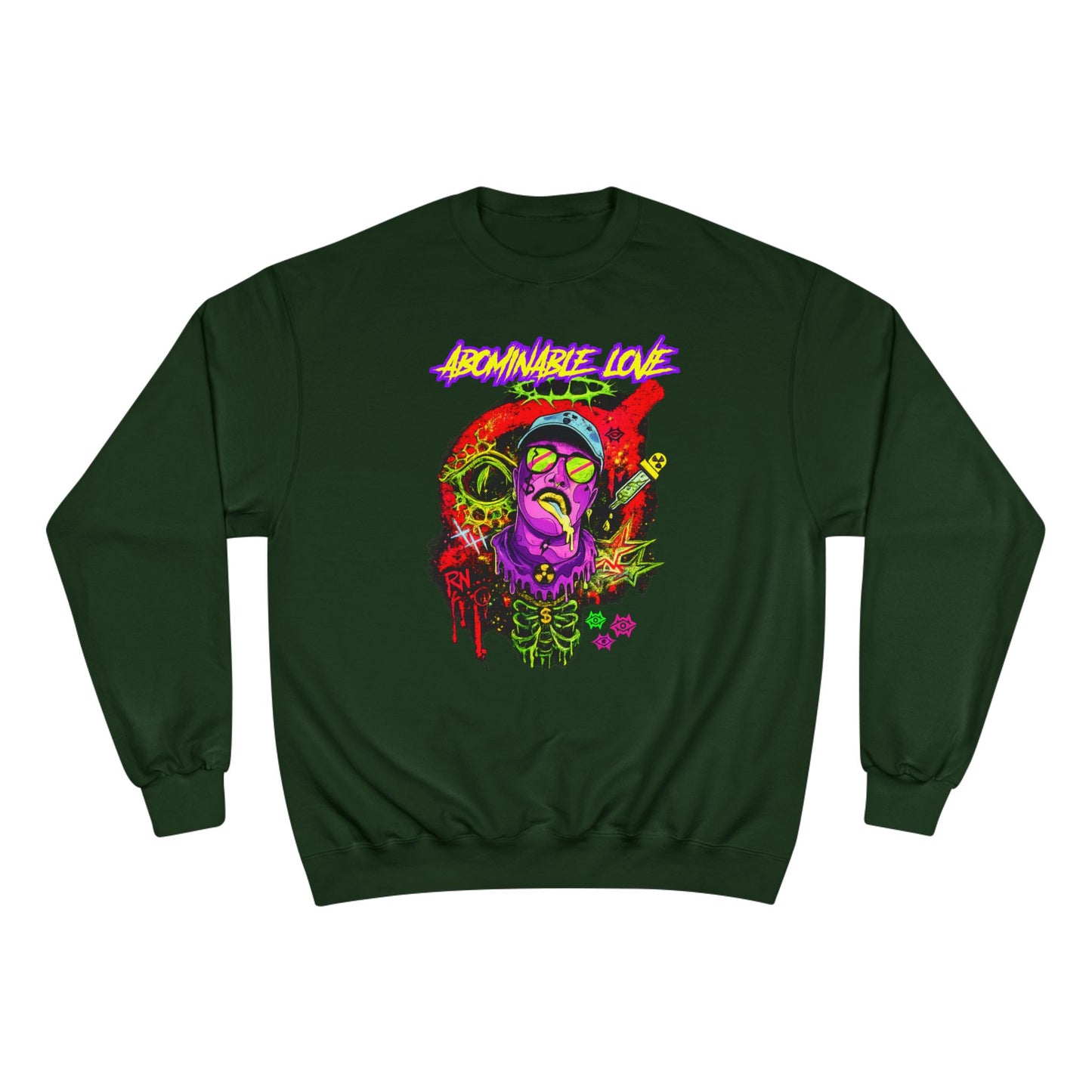 Champion Sweatshirt / Radioactive Hero