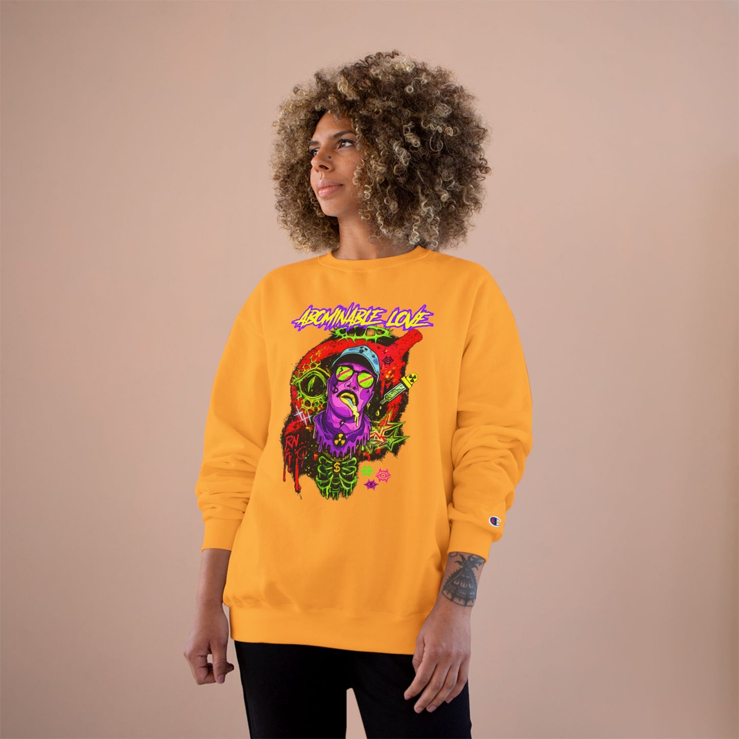 Champion Sweatshirt / Radioactive Hero