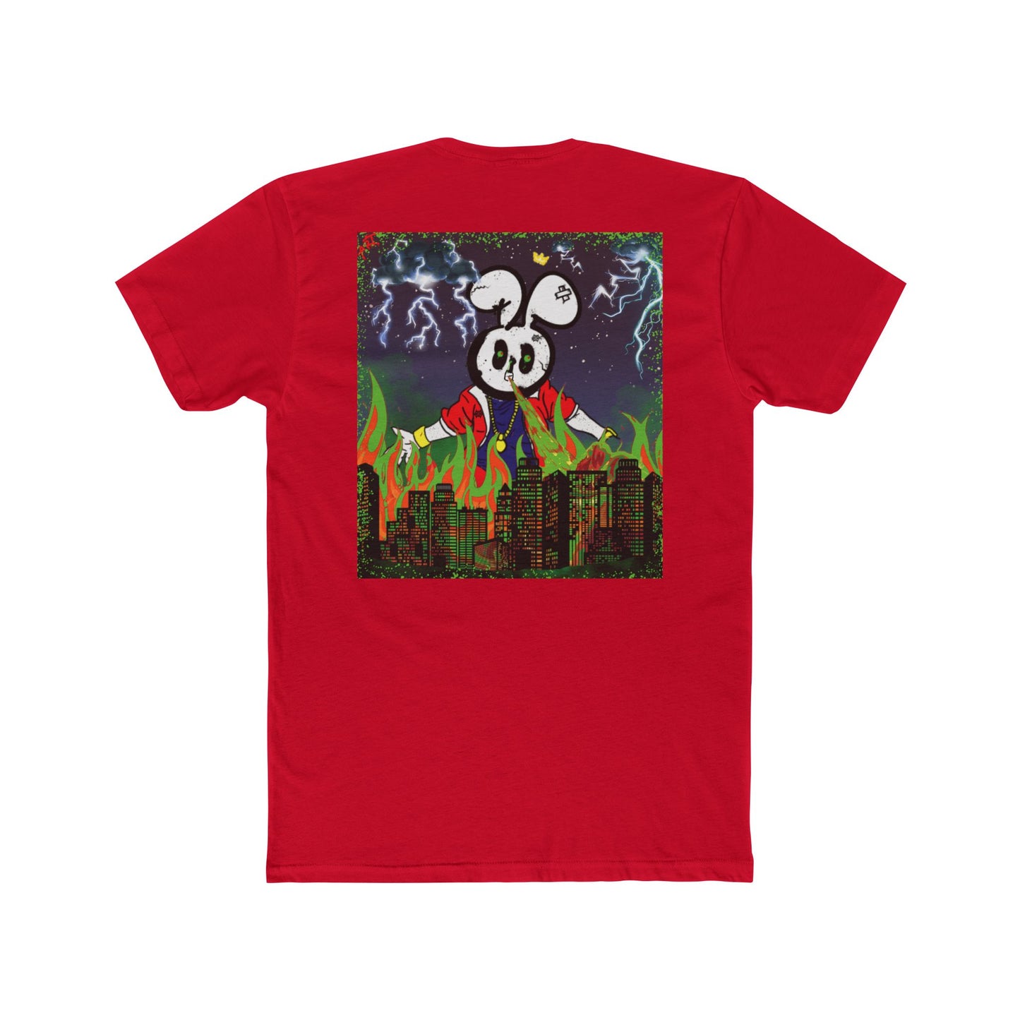 Cotton Crew Neck T-Shirt / Dream Big