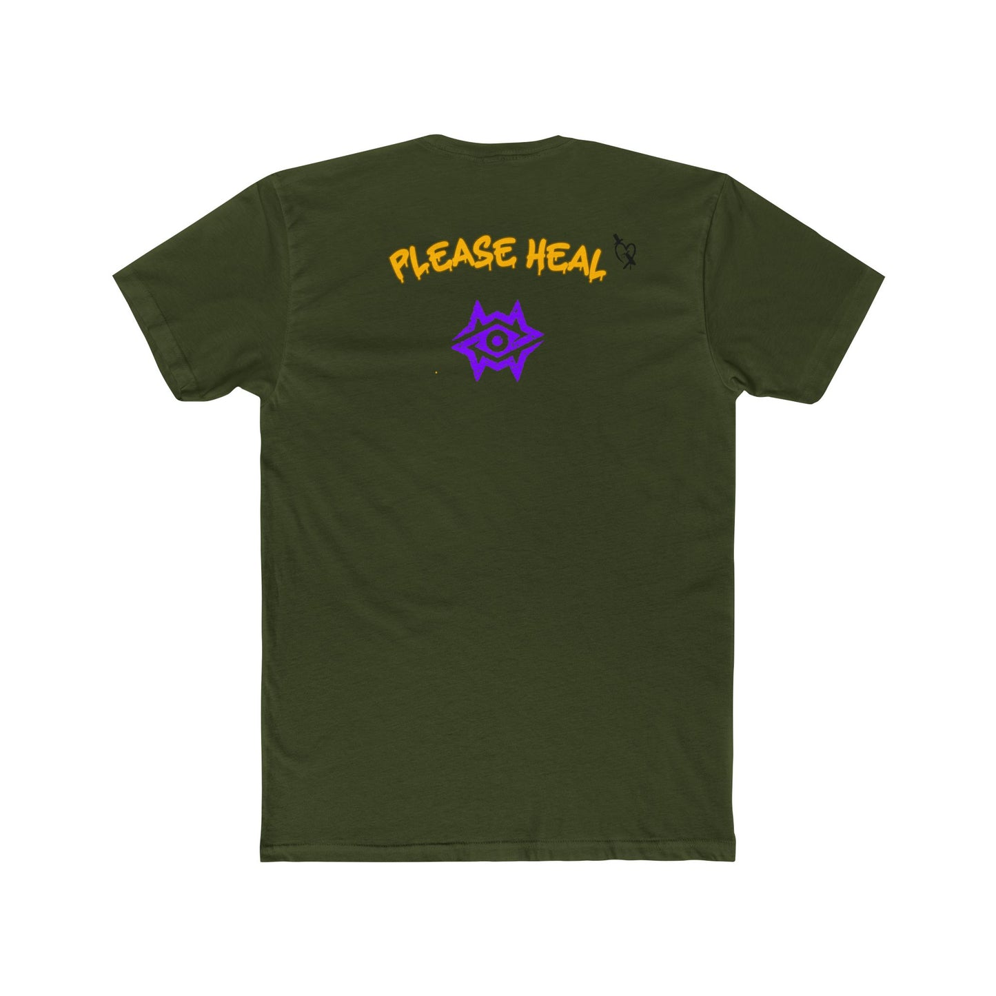 Crew Neck T-Shirt / Please Heal