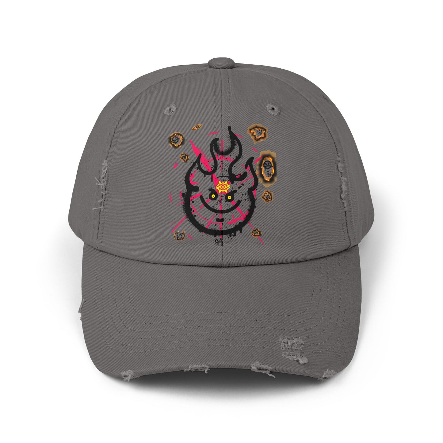 Distressed Cap-Inner Flames