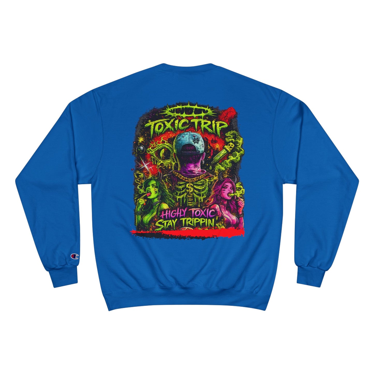 Champion Sweatshirt / Radioactive Hero