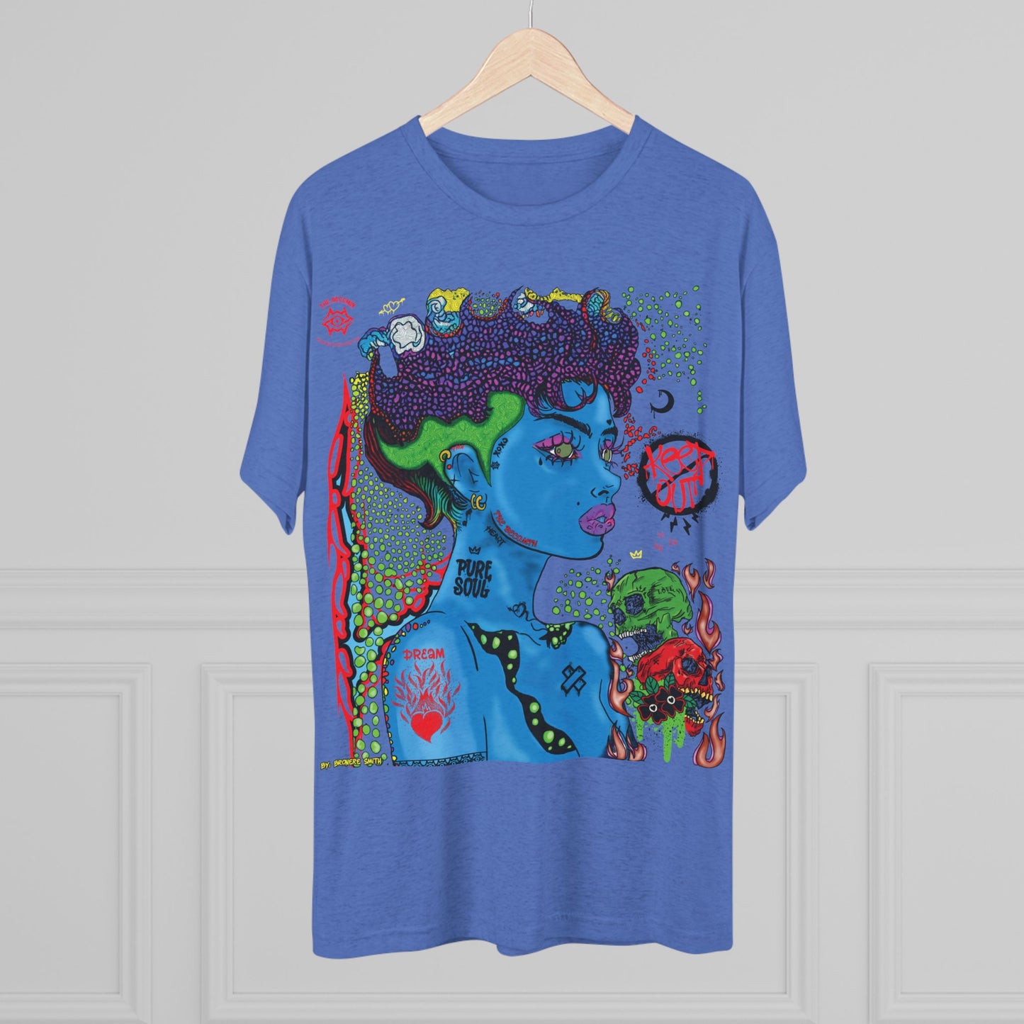 Tri-Blend T-Shirt/ Scorn Queen