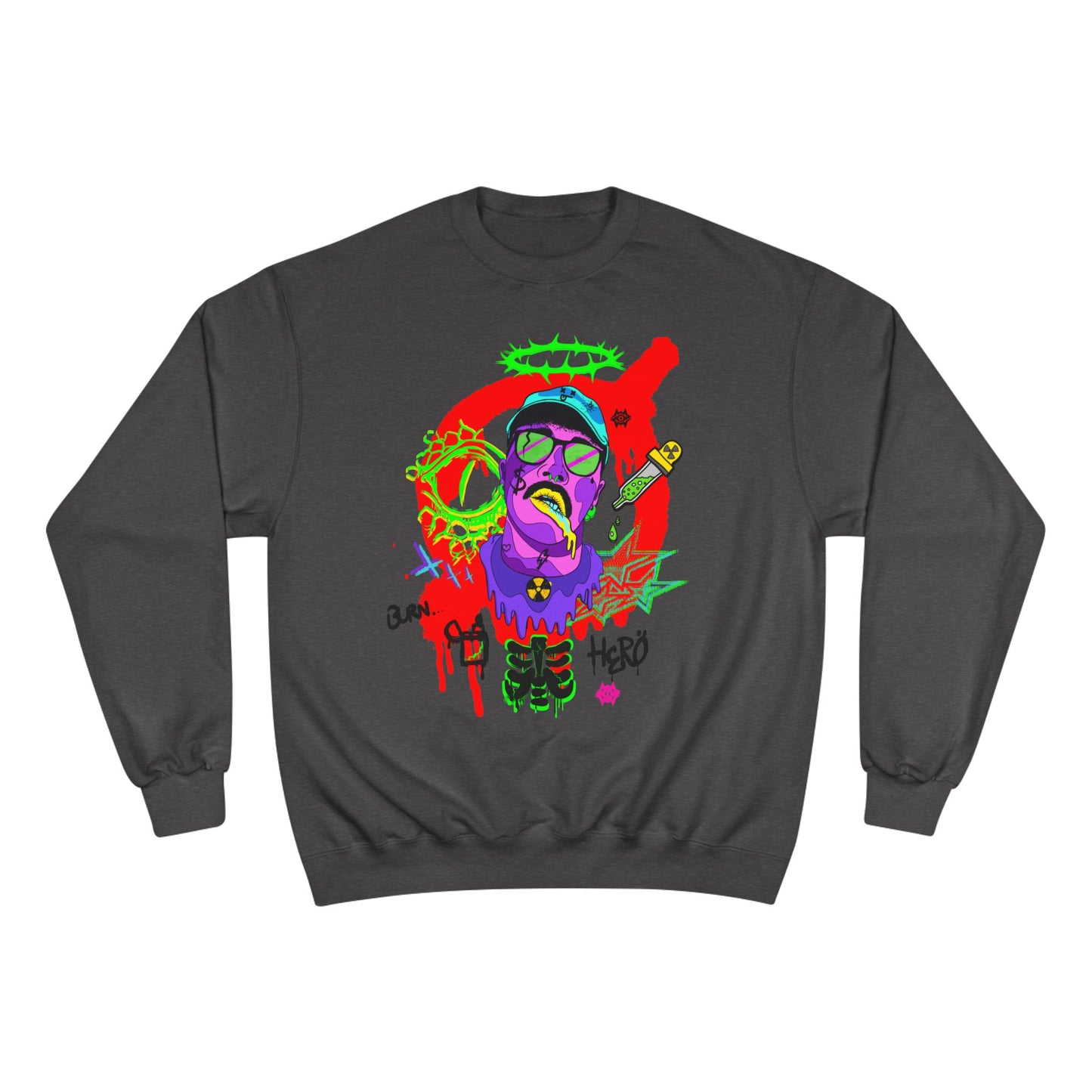 Champion Sweatshirt / Radioactive Hero