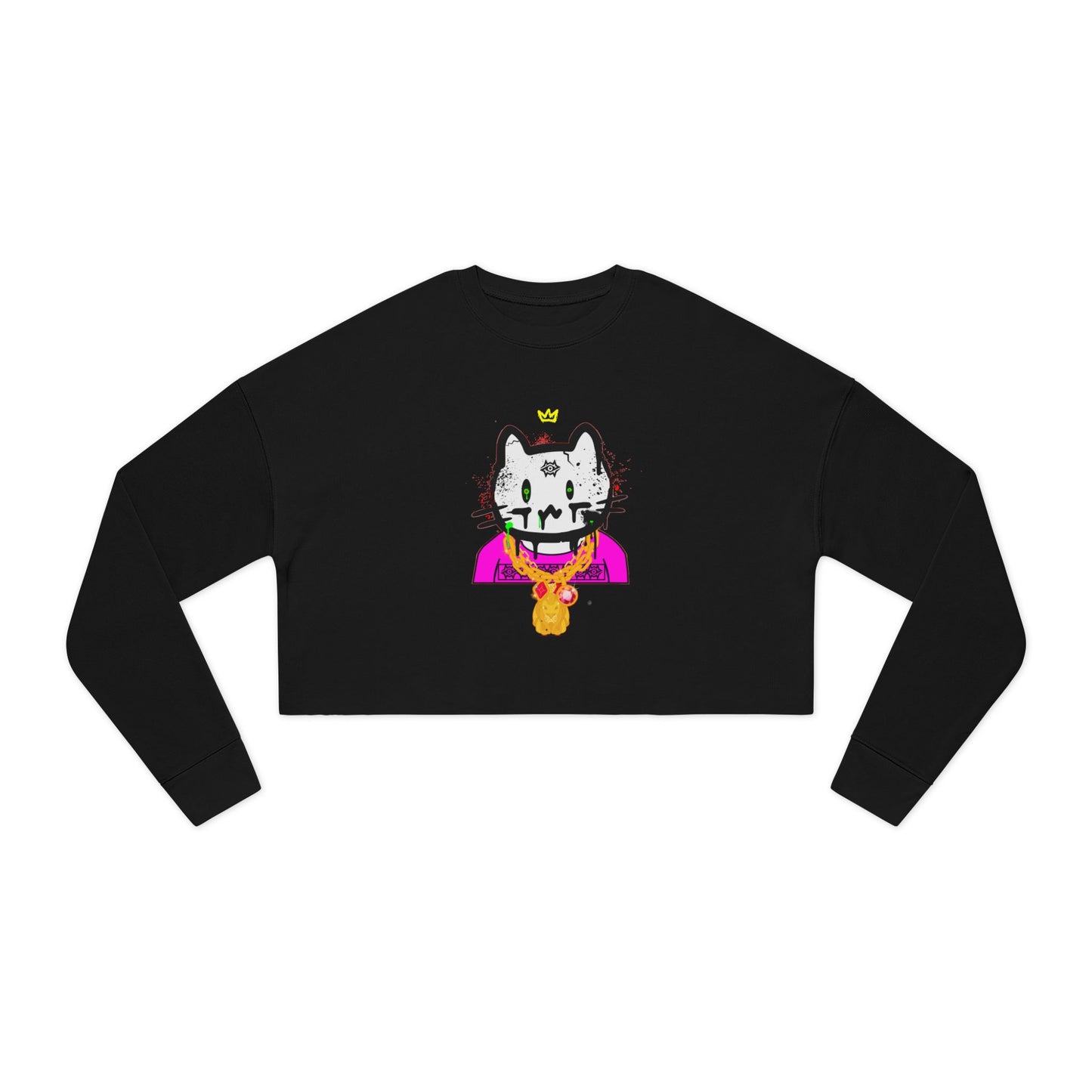 Women's Cropped Sweatshirt / Osama