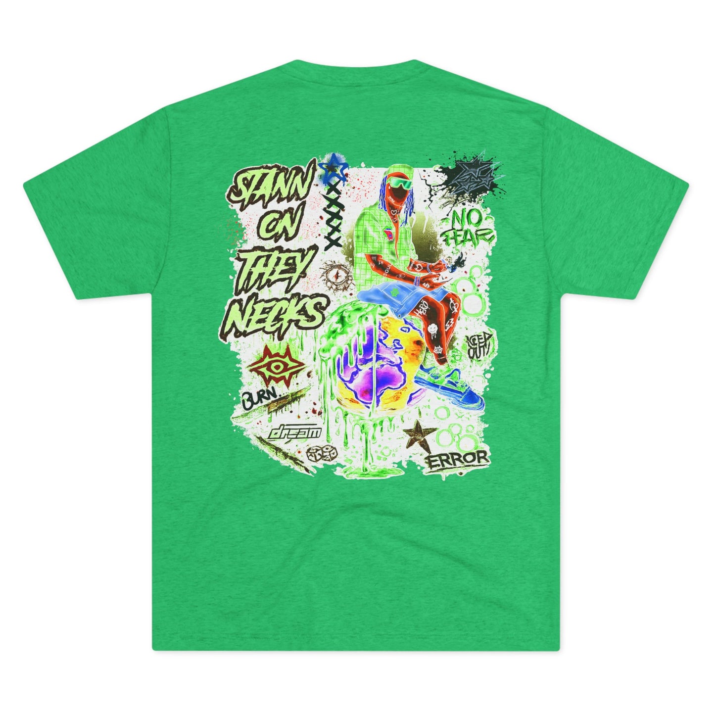 Tri Blend T-Shirt / The World Ruler