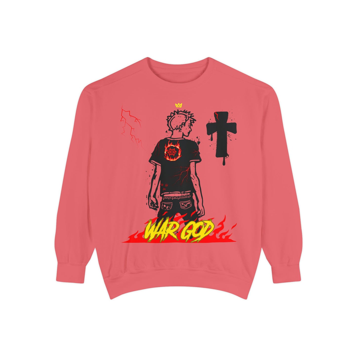 Dyed Sweatshirt /War God