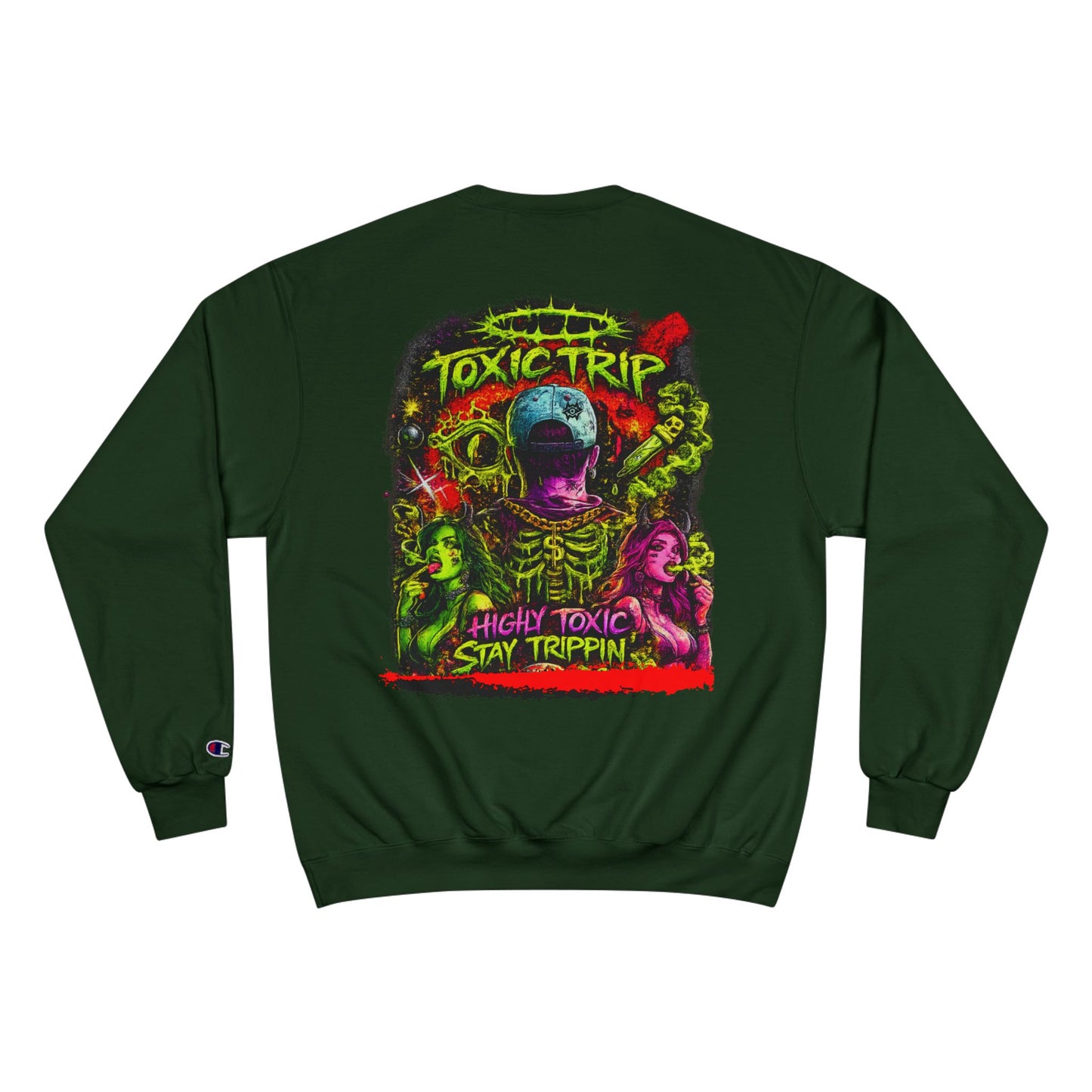 Champion Sweatshirt / Radioactive Hero