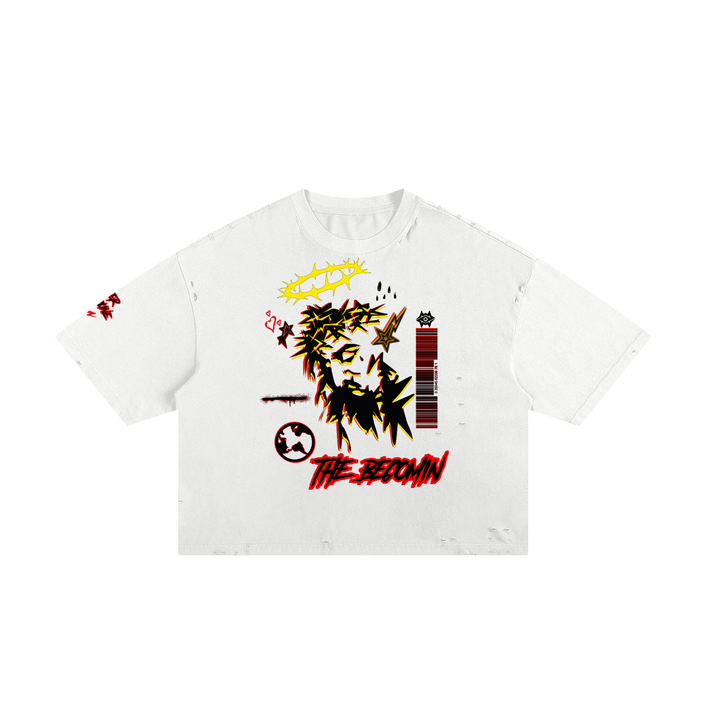 Classic Frayed Boxy Tee