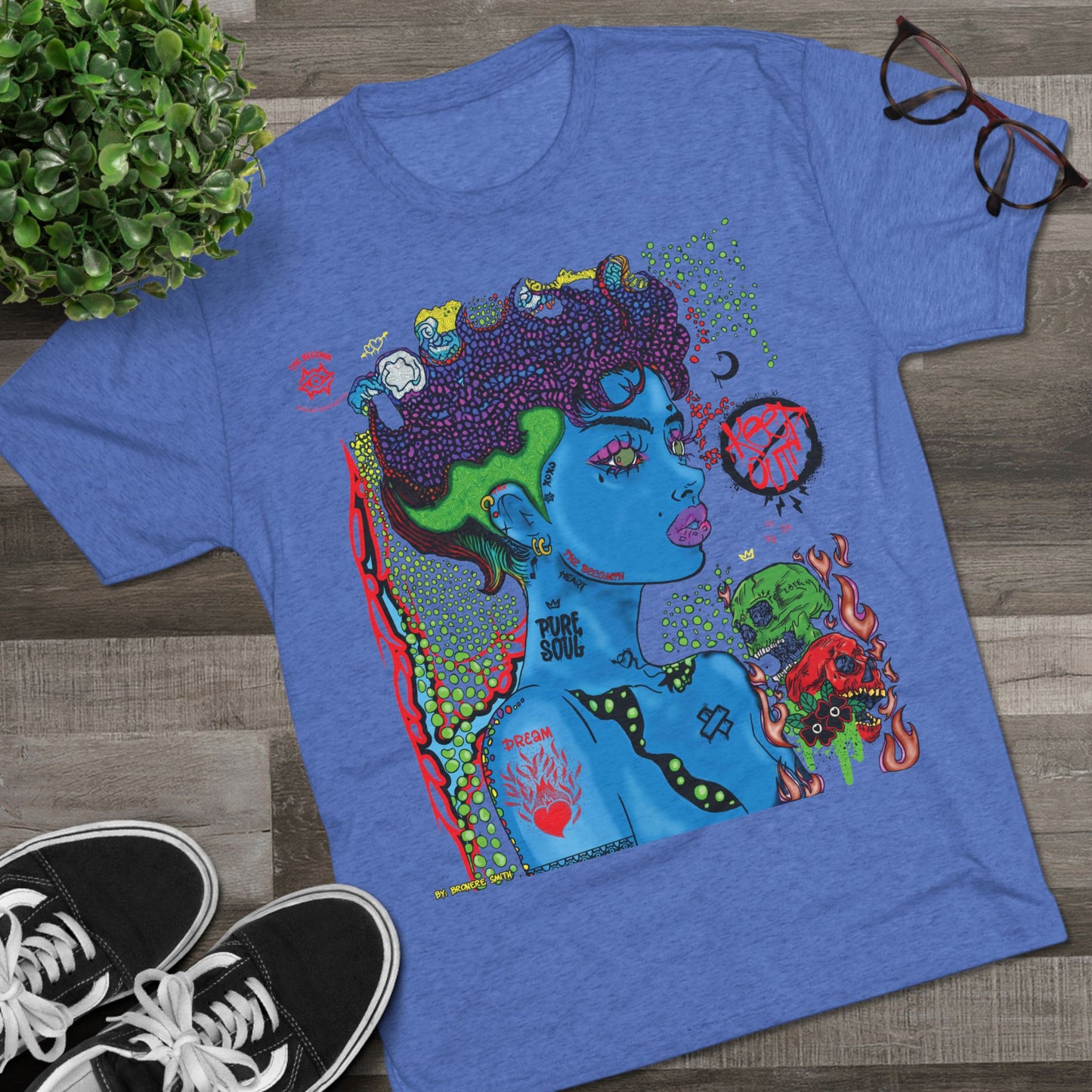 Tri-Blend T-Shirt/ Scorn Queen