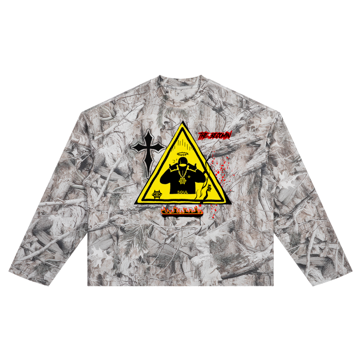 Unisex Tree Camo Waffle T-Shirt