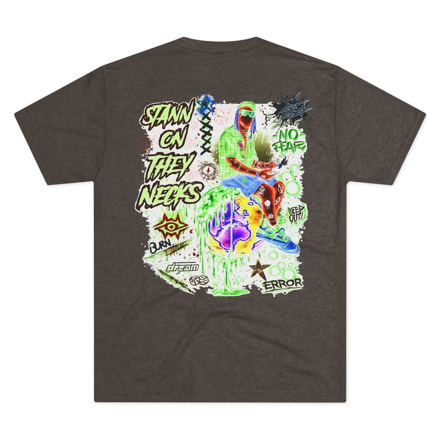 Tri Blend T-Shirt / The World Ruler