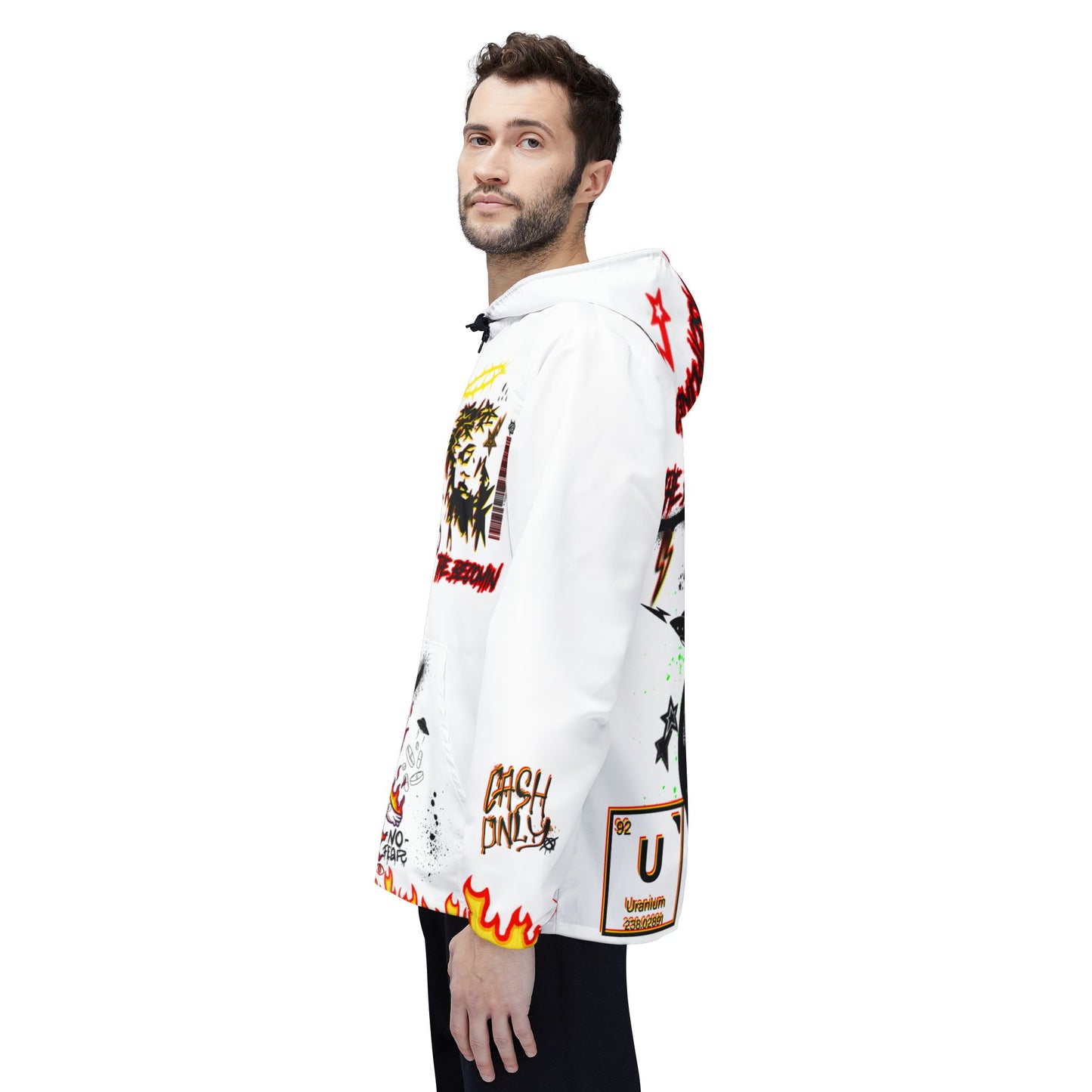 Windbreaker Jacket  / World Drip