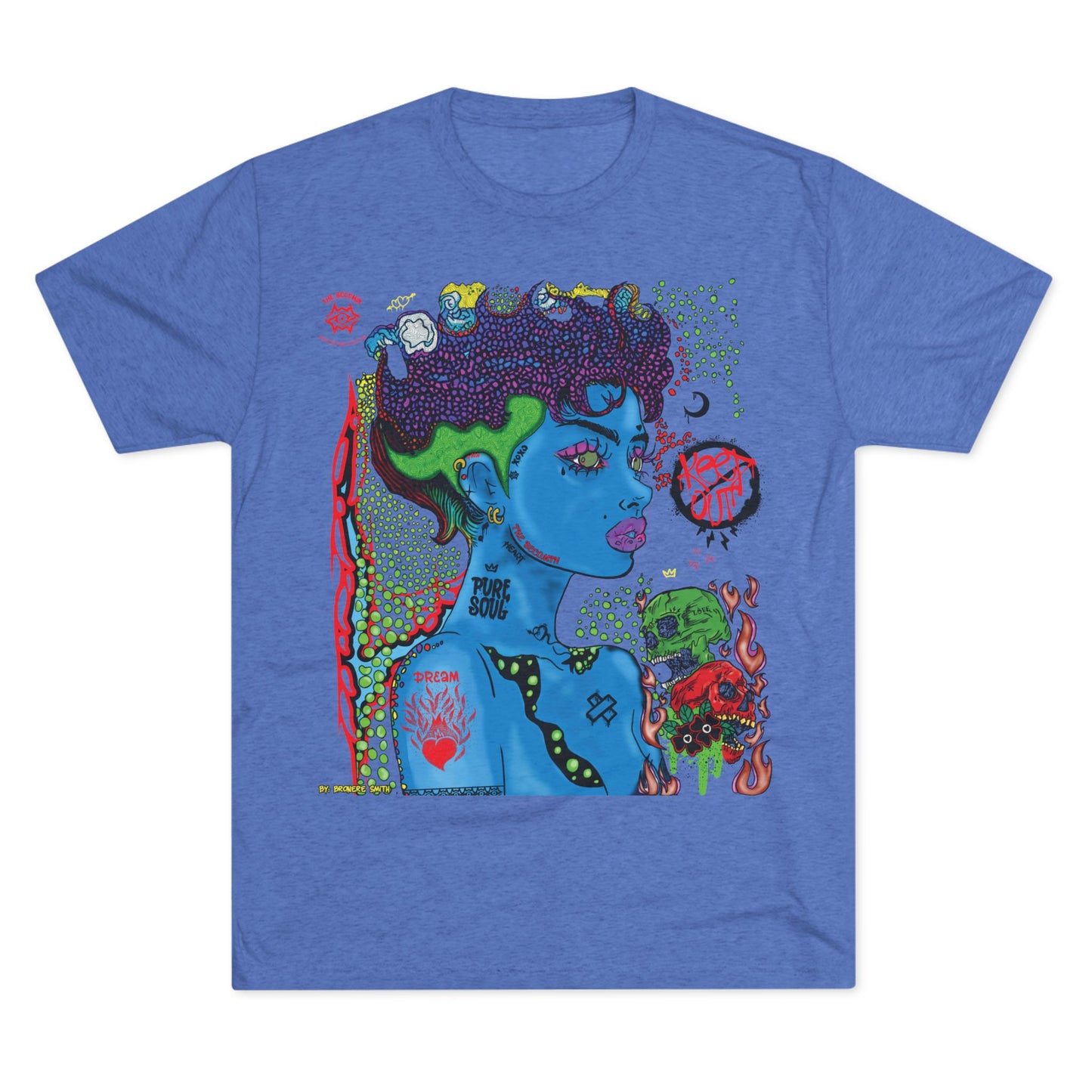 Tri-Blend T-Shirt/ Scorn Queen