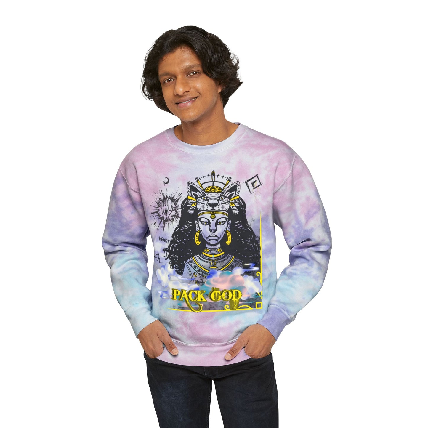 Tie-Dye Sweatshirt / Pack God