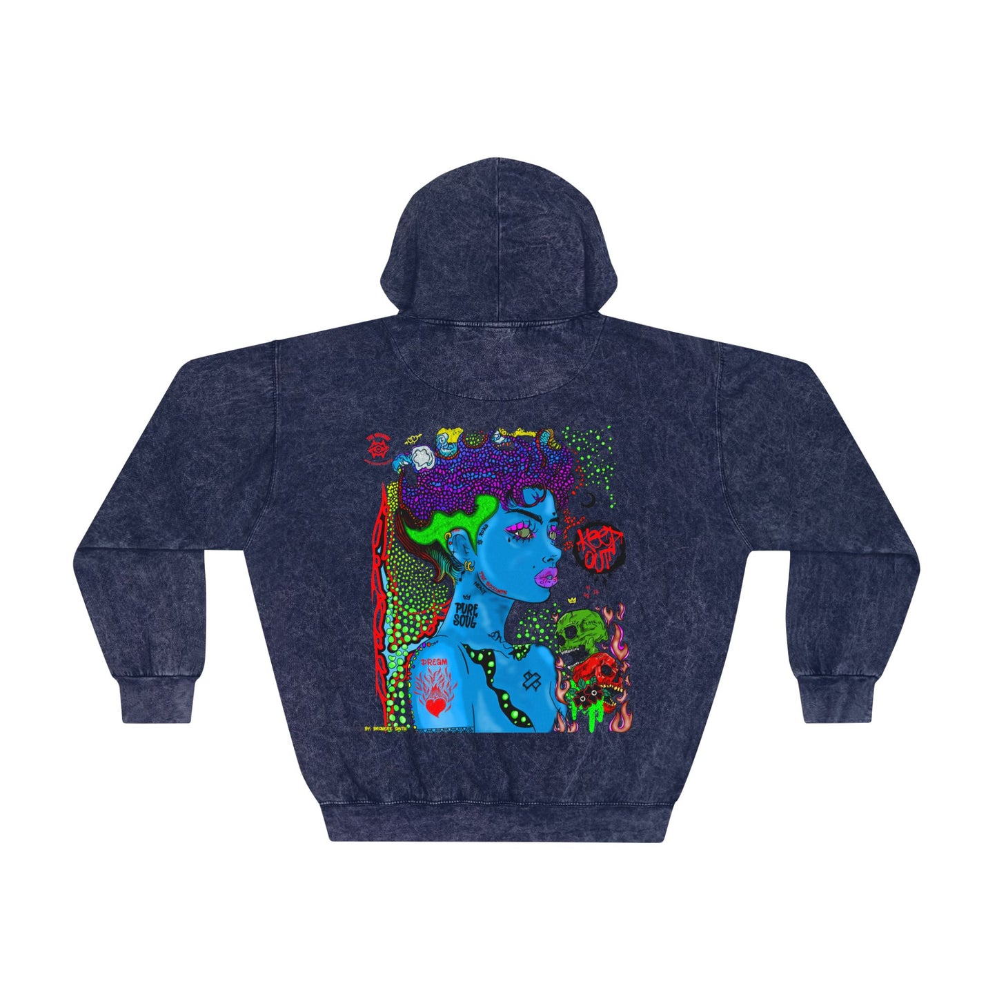 Unisex Mineral Wash Hoodie
