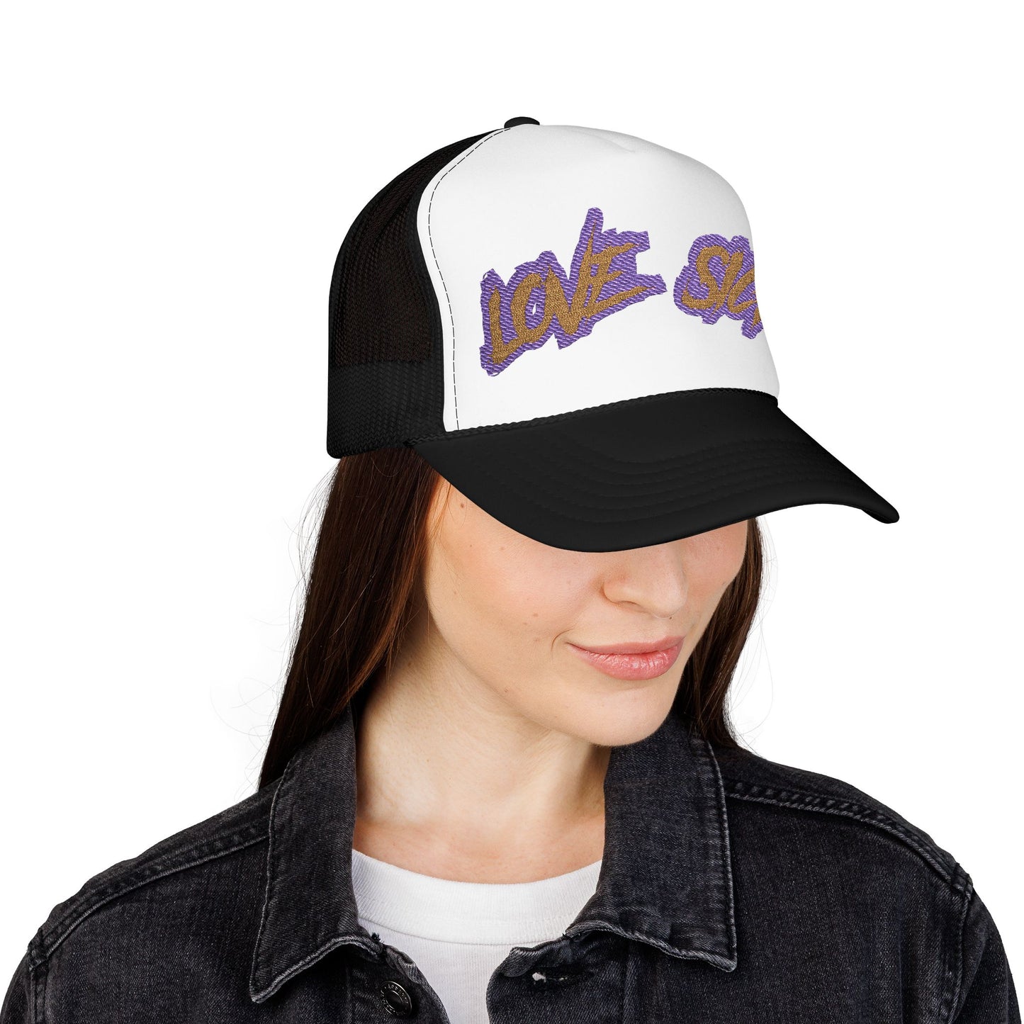 Vibrant Love & Sunk Foam Trucker Hat