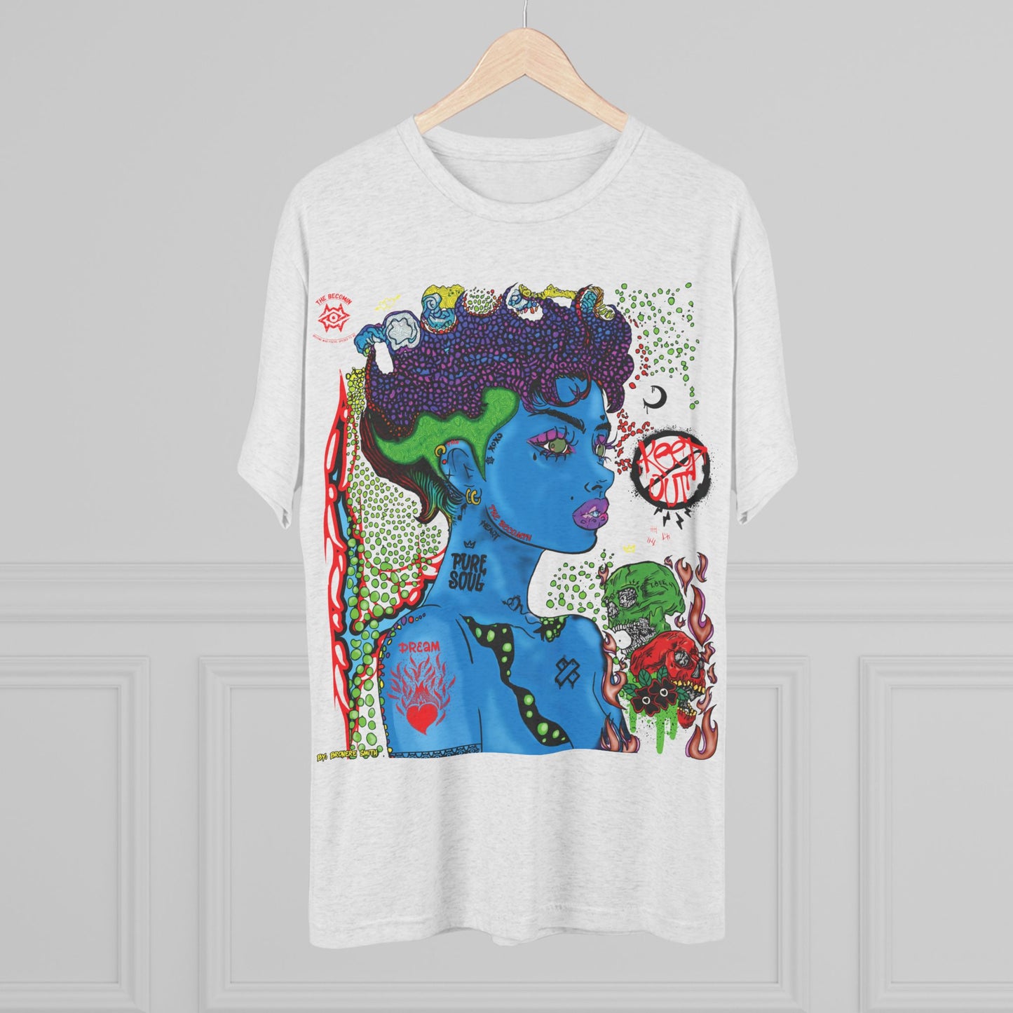 Tri-Blend T-Shirt/ Scorn Queen