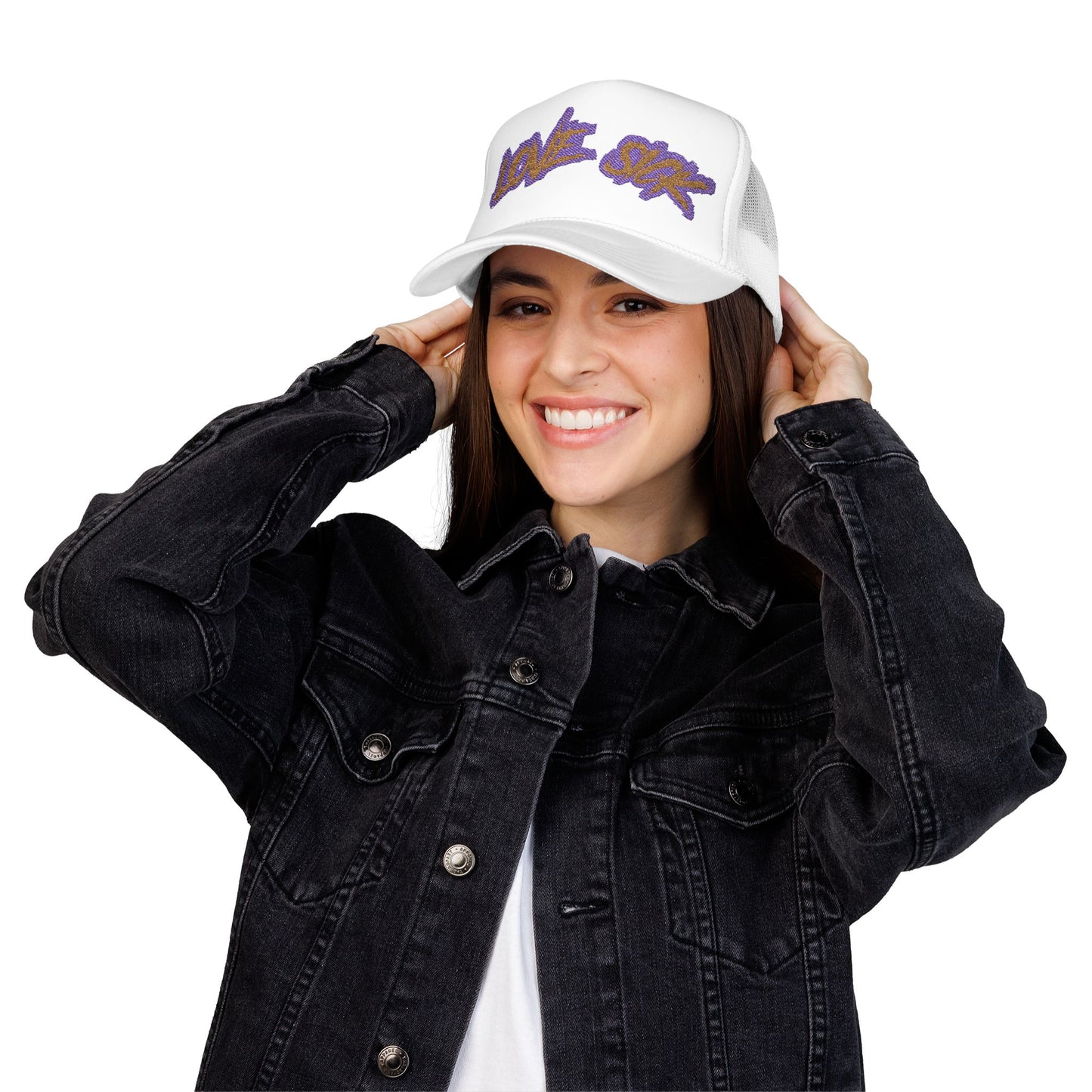 Vibrant Love & Sunk Foam Trucker Hat