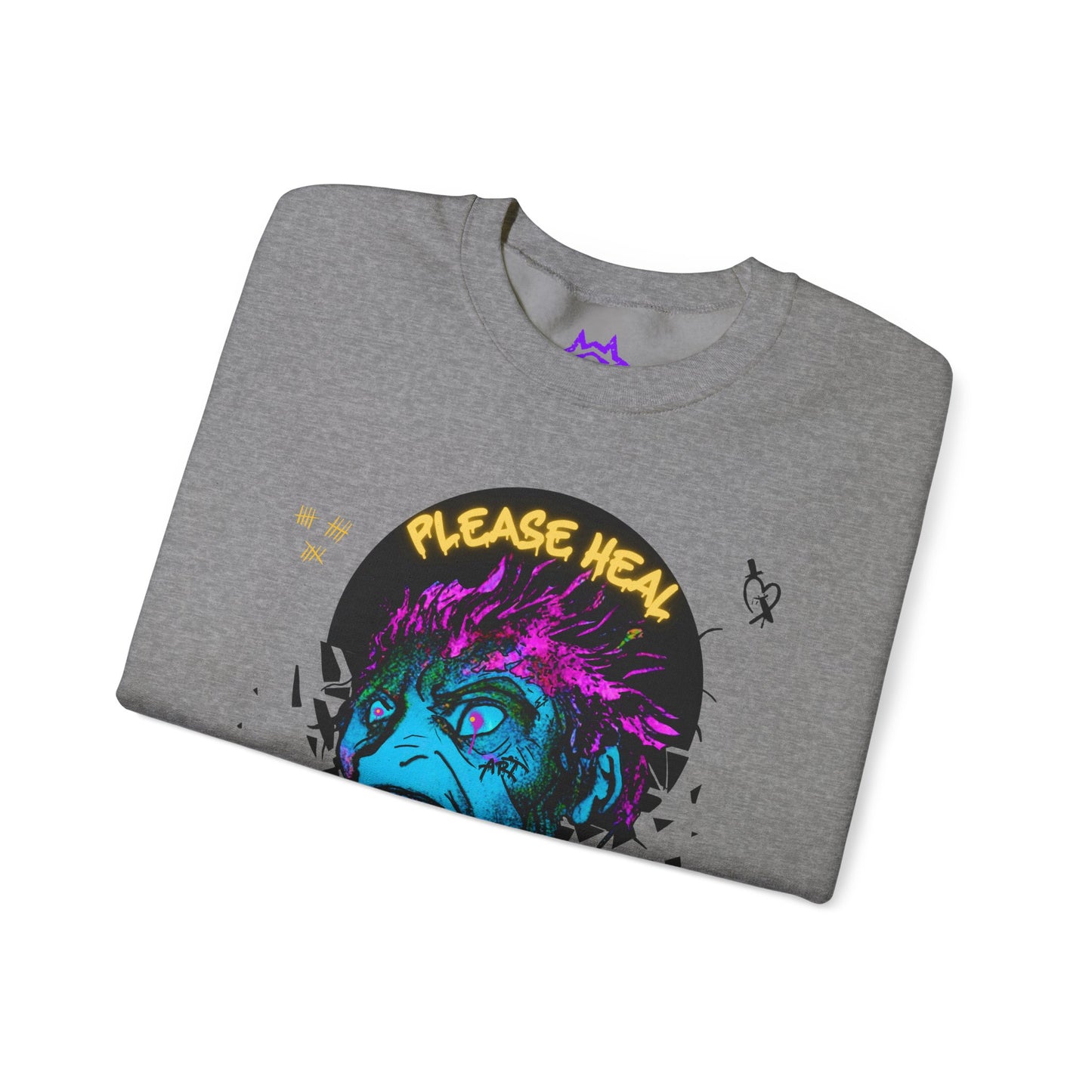 Crewneck Sweatshirt / Please Heal