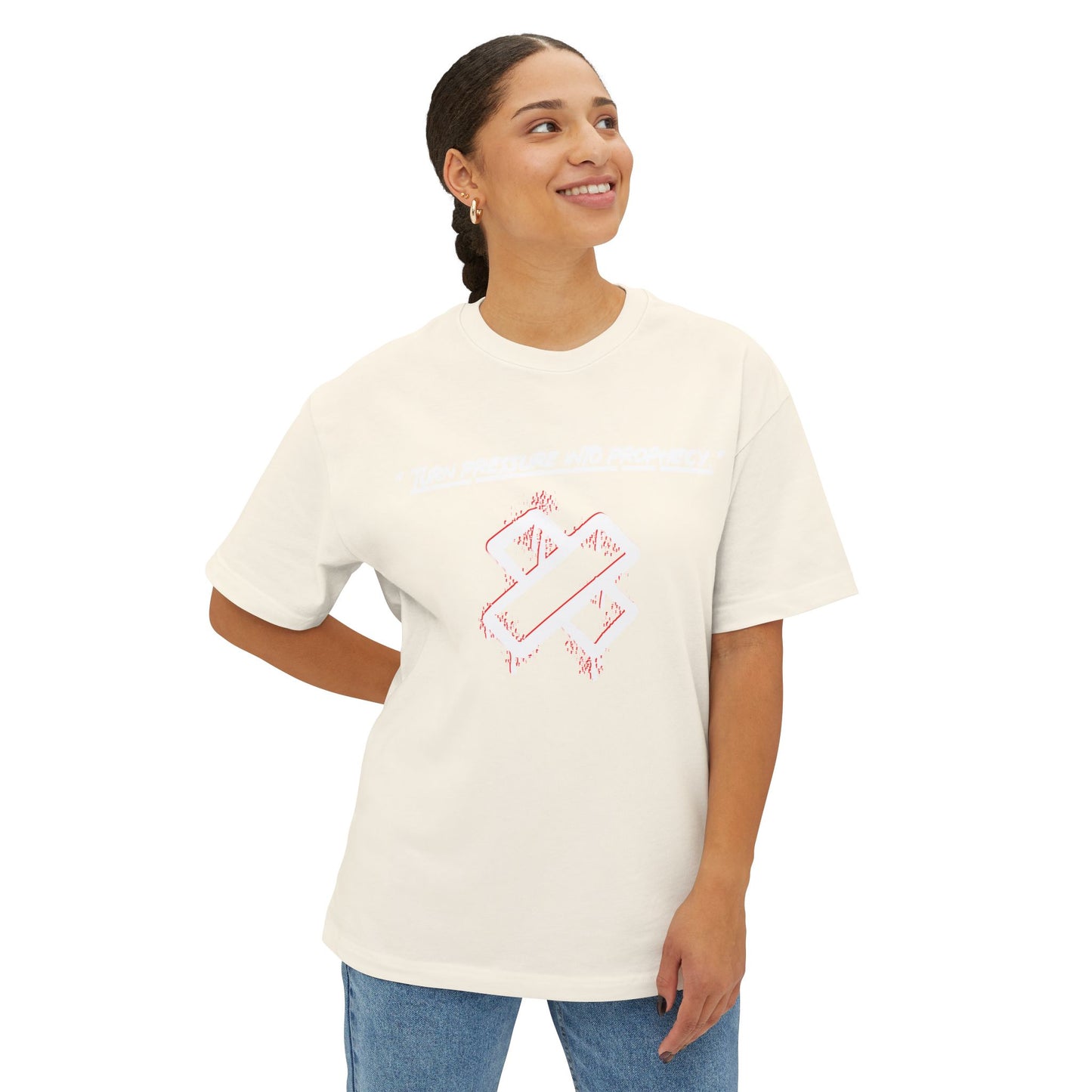 Oversized Boxy Tee- High Voltage