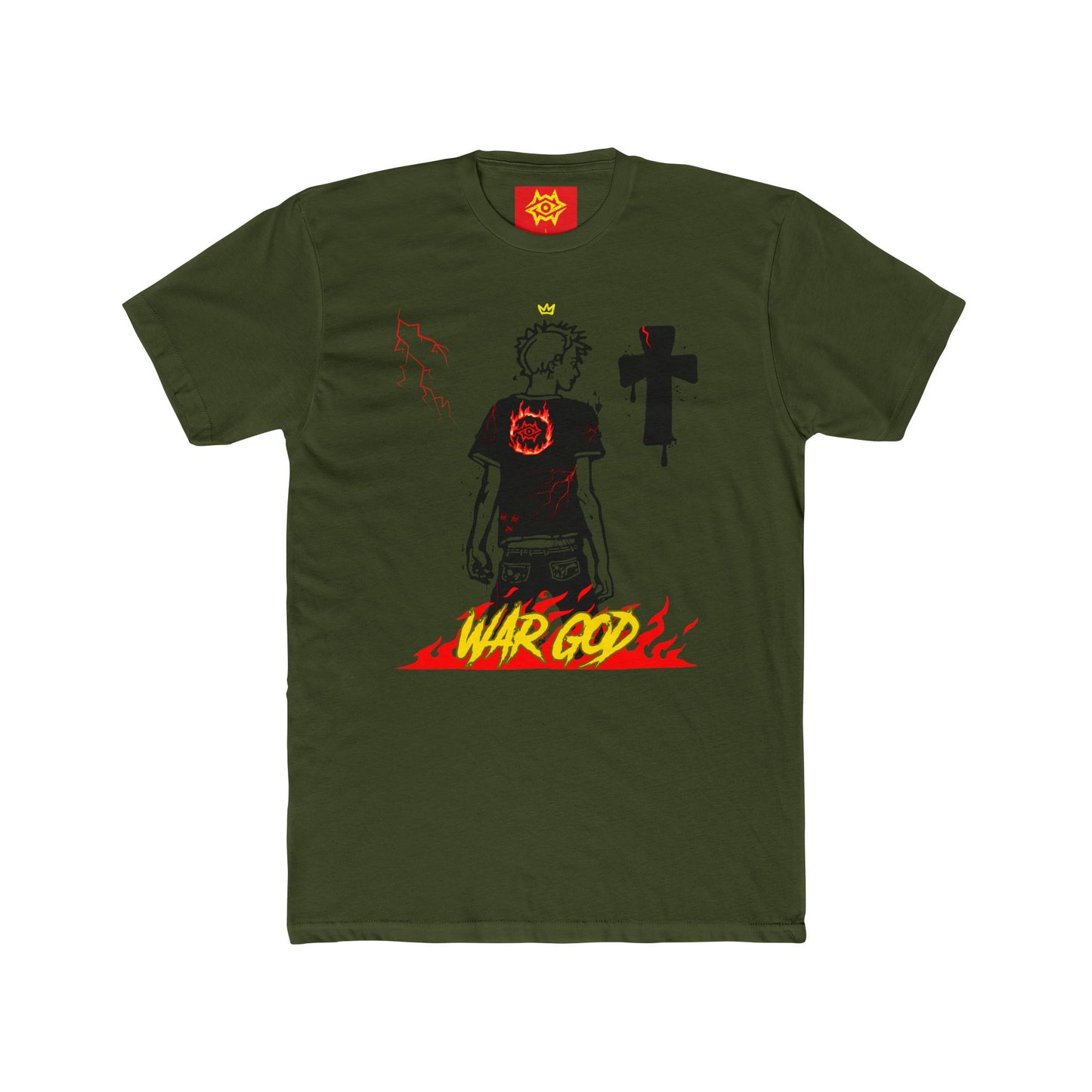 Crew Neck T-Shirt / War God