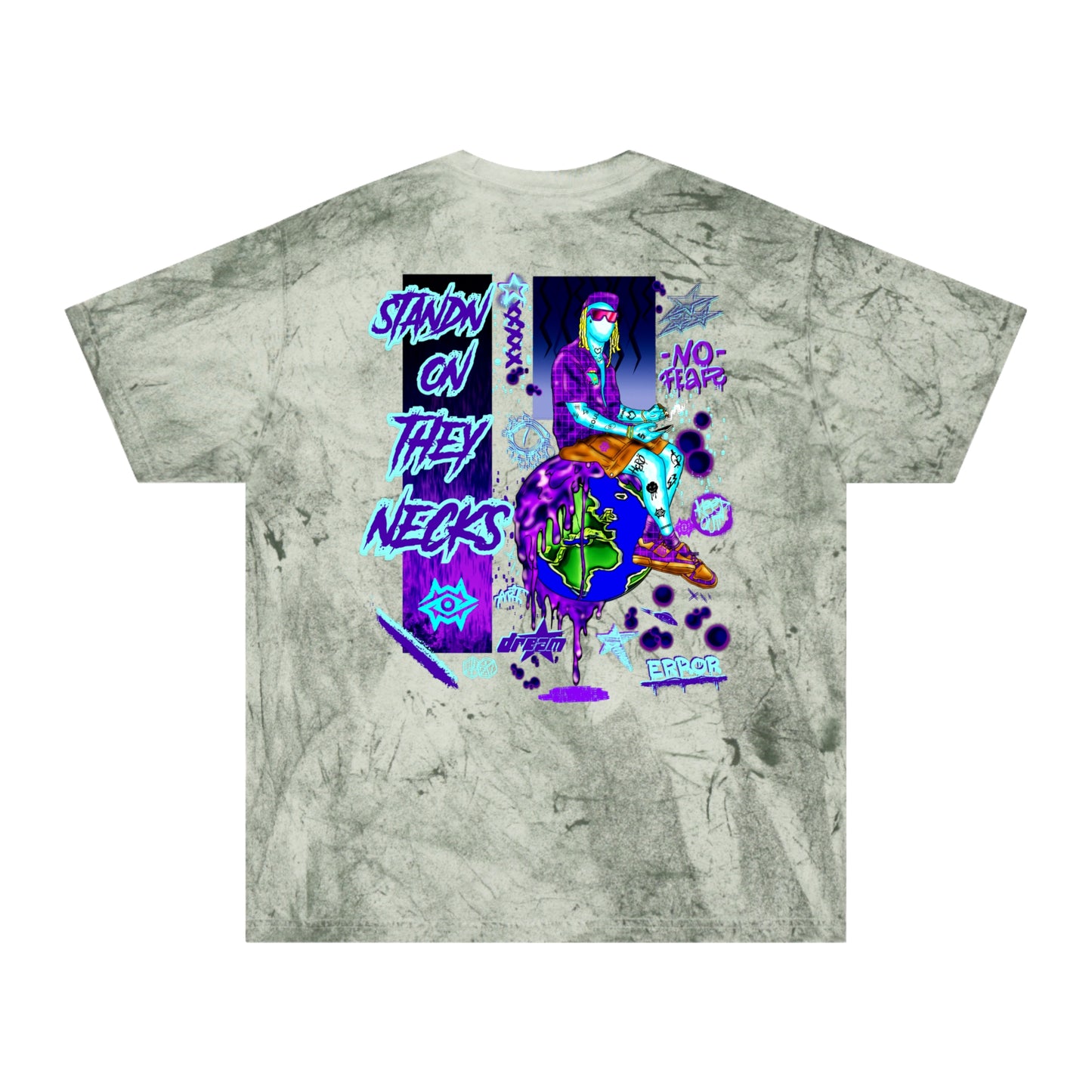 Color Blast T-Shirt / Stand On They Necks