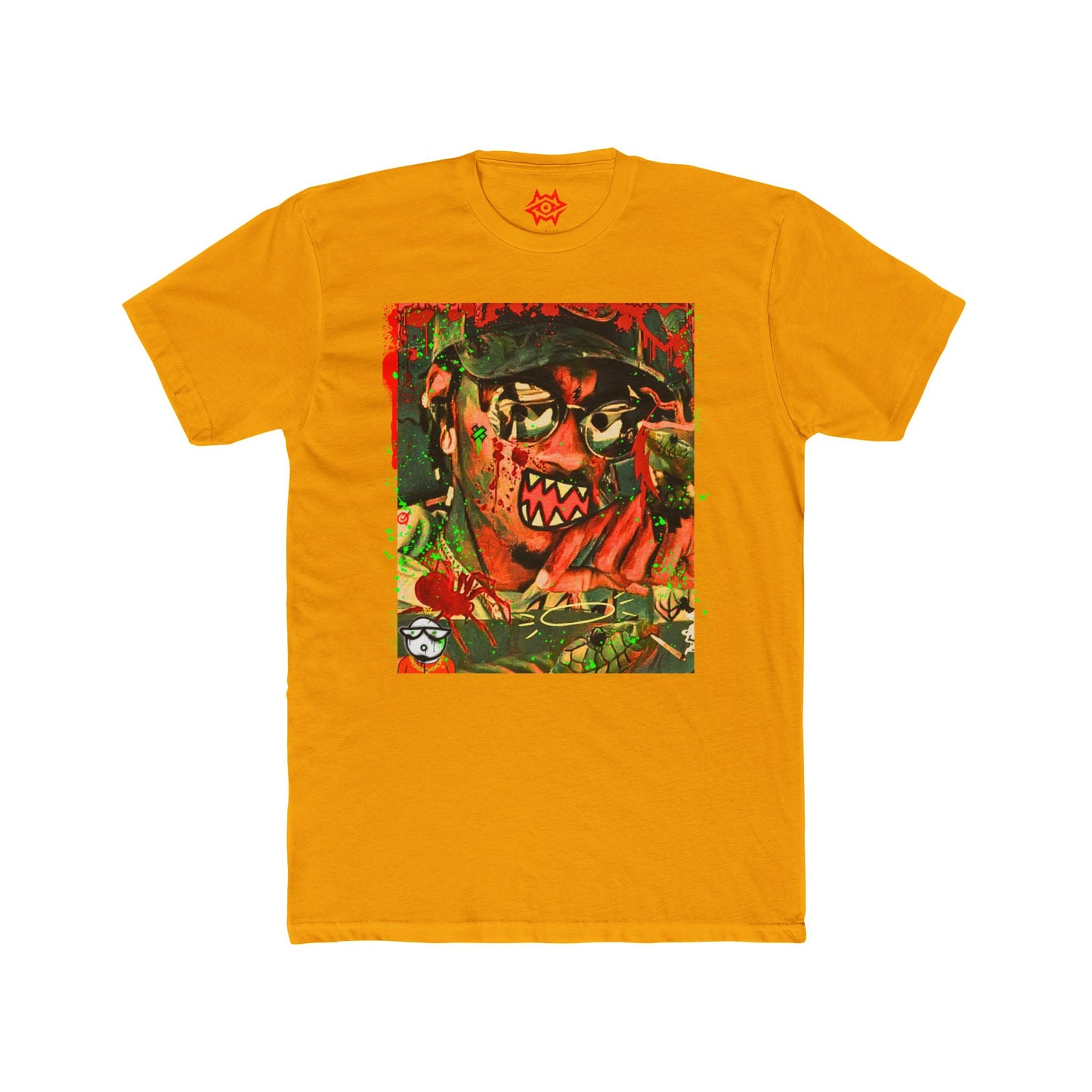 Crew Neck T-Shirt / Mudd Hound