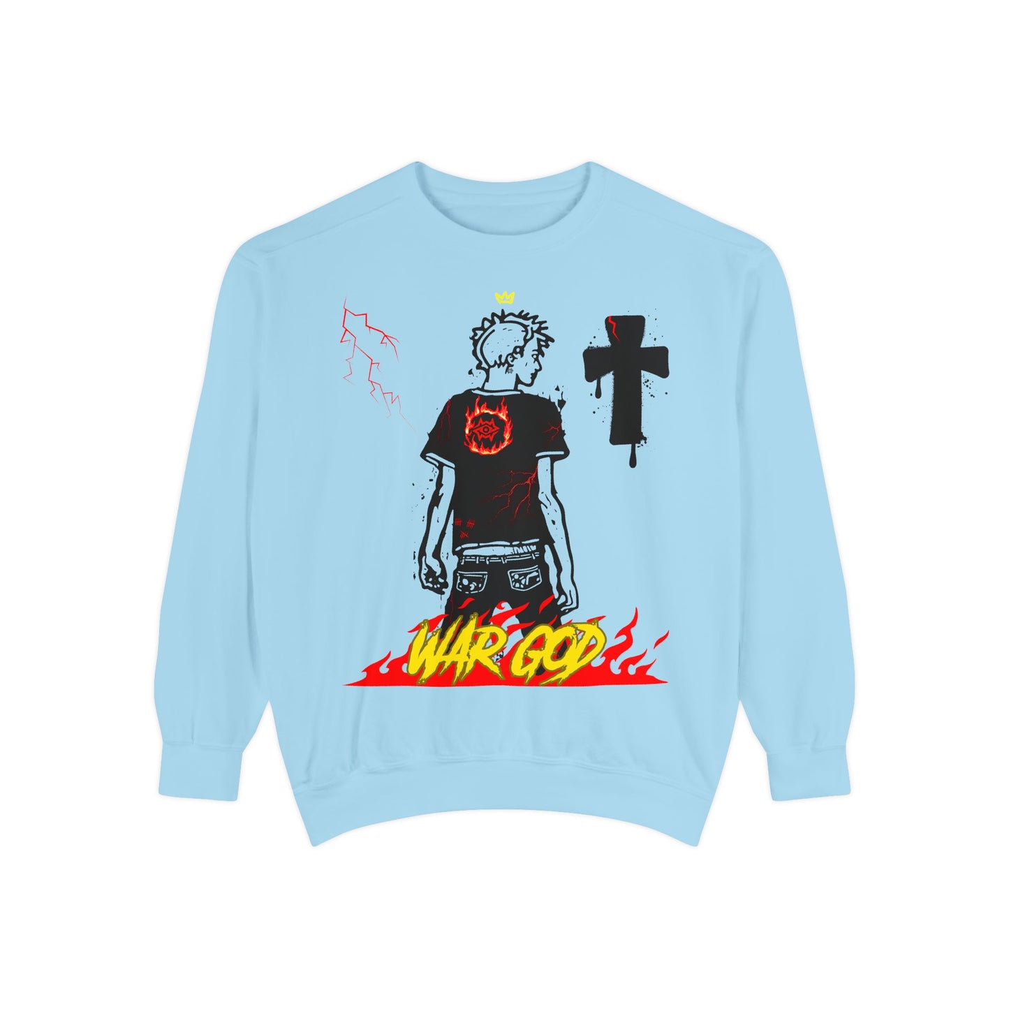 Dyed Sweatshirt /War God