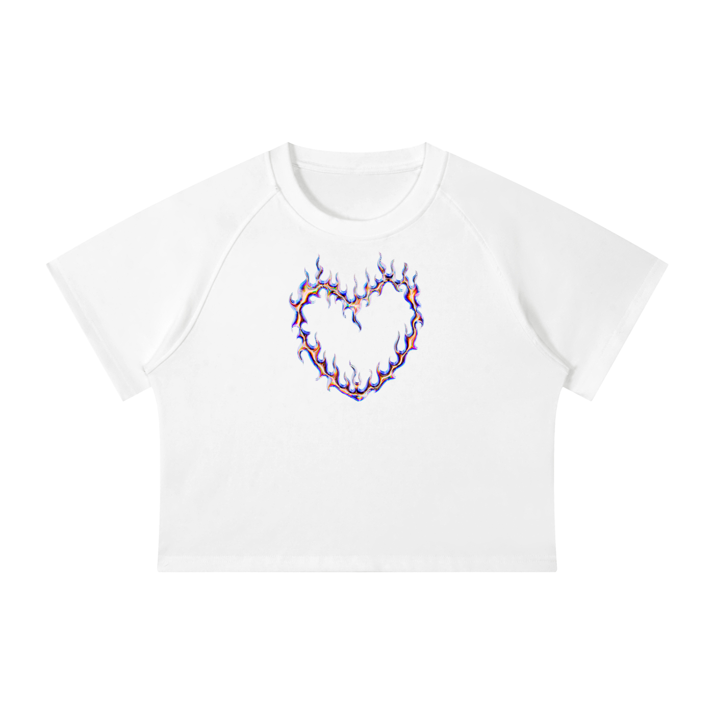 Women's Mineral Wash Crop T-Shirt Speed Of Love
