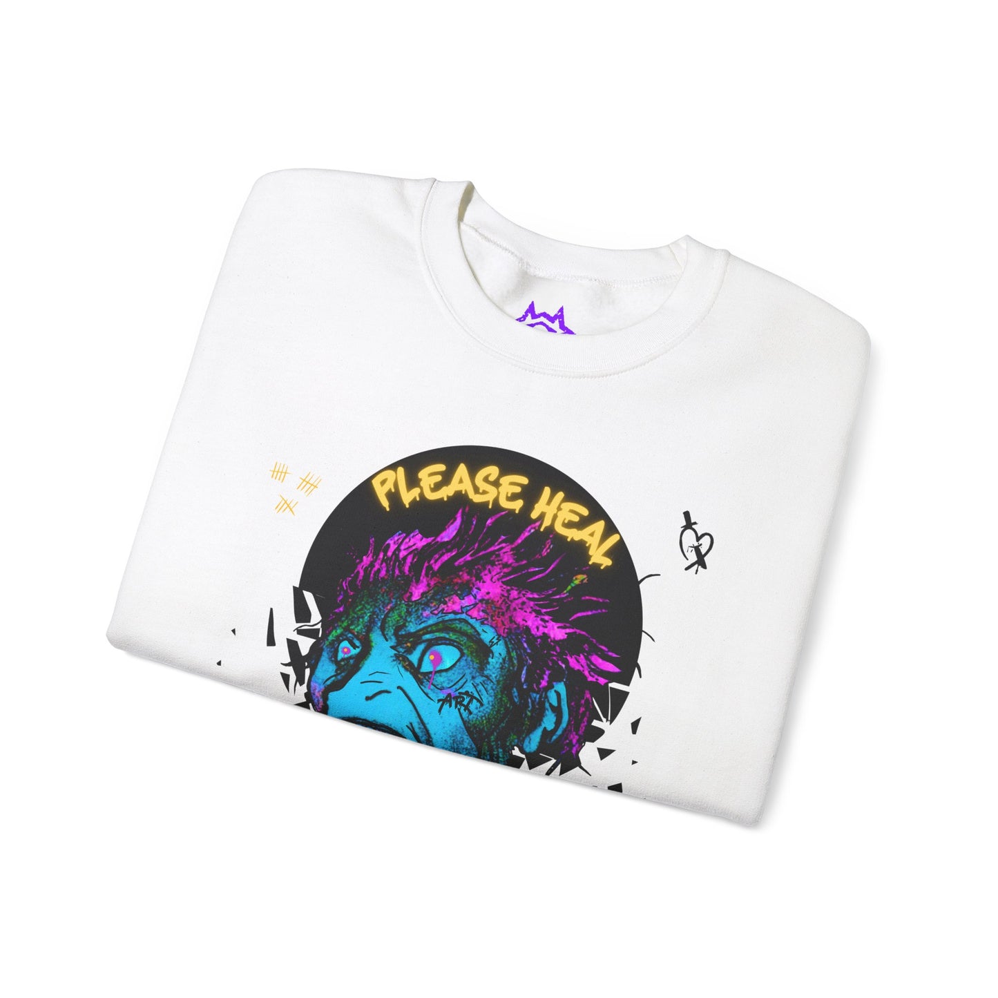 Crewneck Sweatshirt / Please Heal