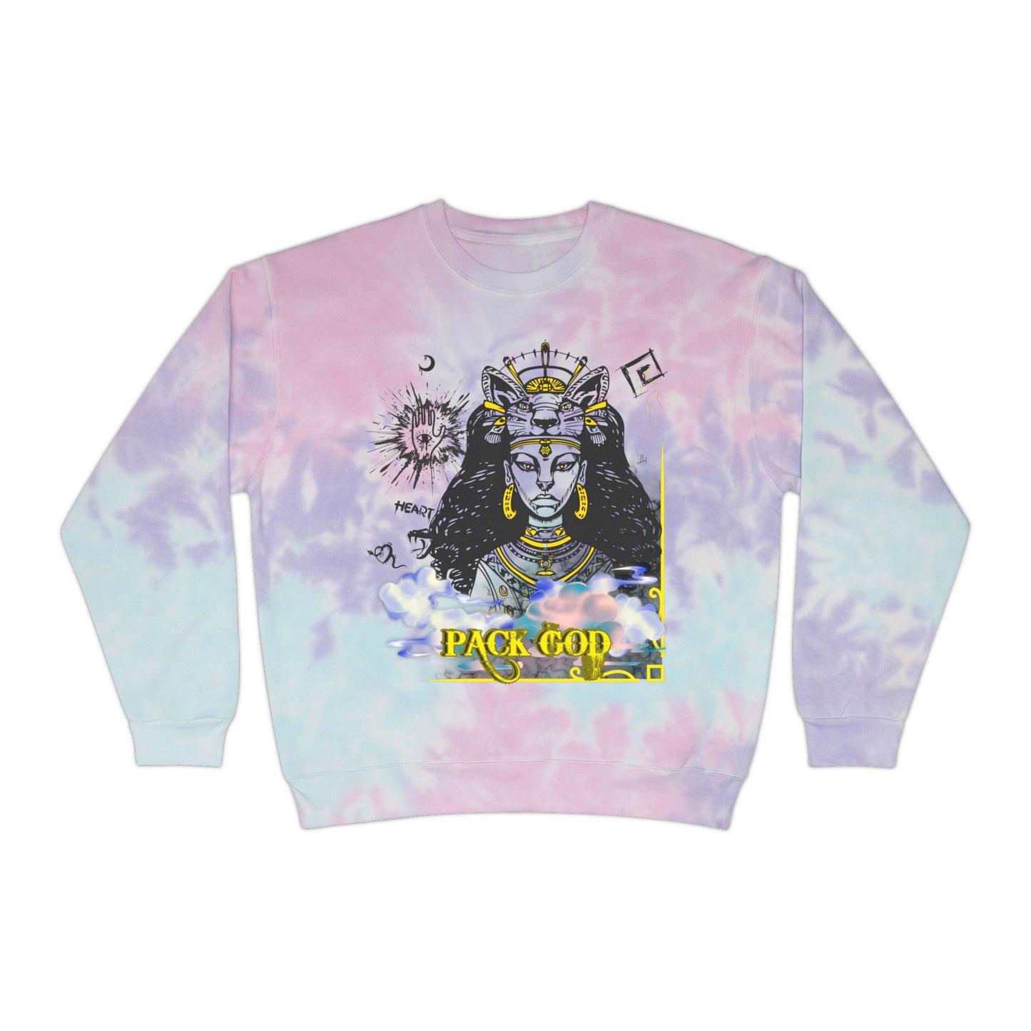 Tie-Dye Sweatshirt / Pack God