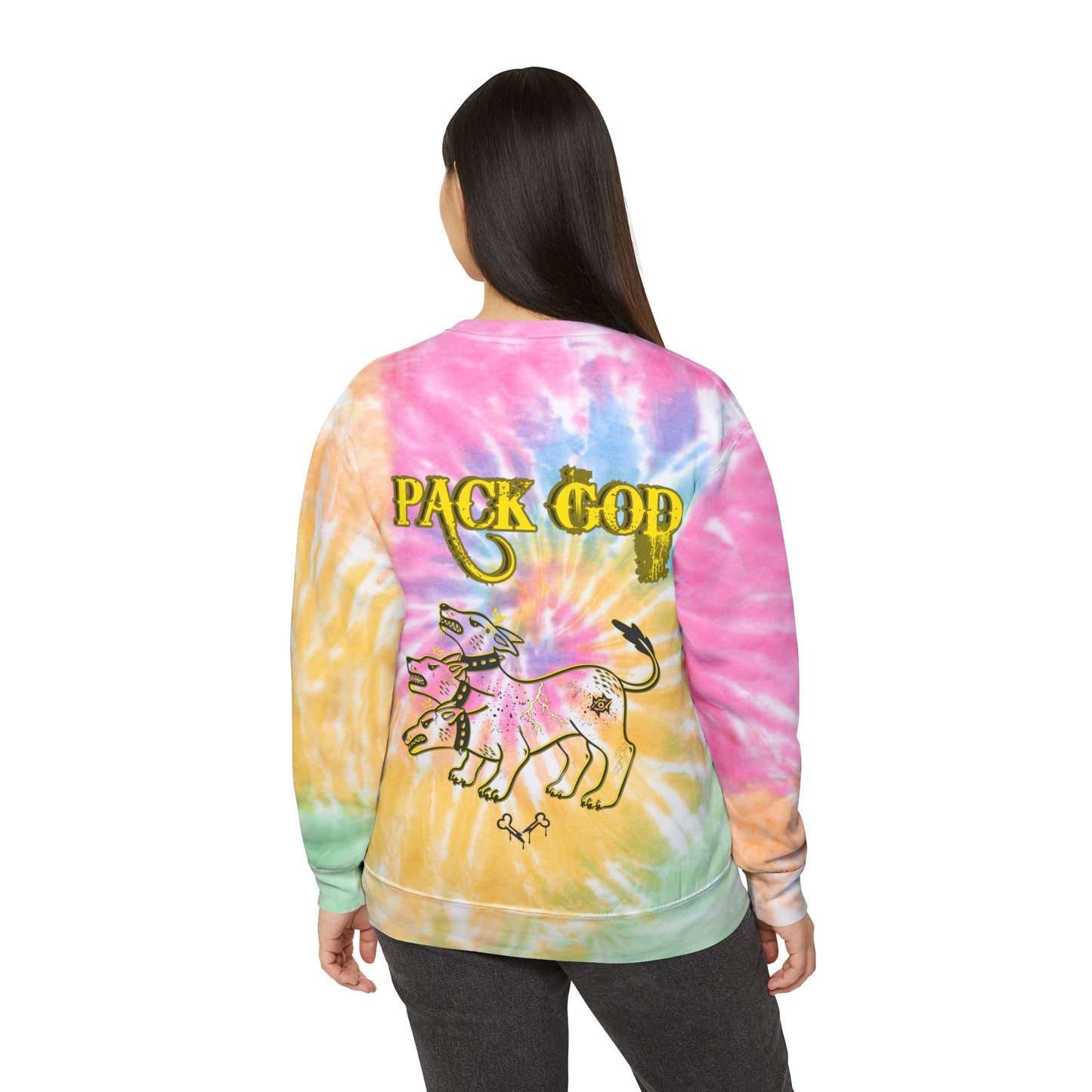 Tie-Dye Sweatshirt / Pack God