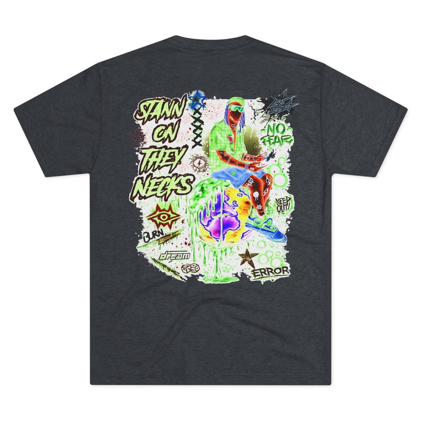 Tri Blend T-Shirt / The World Ruler